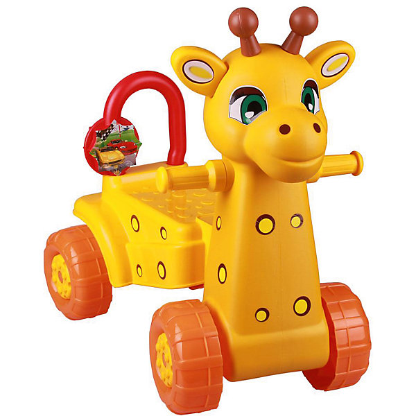Каталка детская "Жираф" , Alternativa, желт.