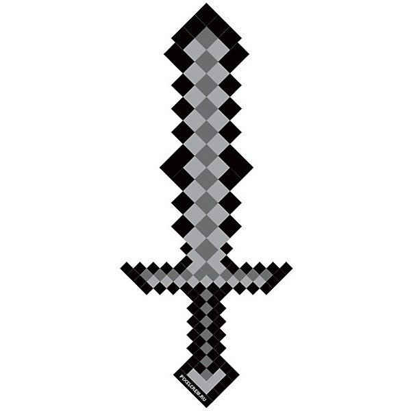 Пиксельный меч, черный, 60 см, Minecraft Пиксельный меч, черный, 60 см, MinecraftИгрушечные мечи и щиты<br>Пиксельный меч отлично подойдет для любителей героев игры Minecraft(Майнкрафт). С таким подарком ребёнок переместиться из пиксельной игры в реальность. Пиксельный меч сделан из качественного и безопасного для детей материала, поэтому не принесёт никого вреда вашему ребёнку. С таким мечом ребёнок сможет создать свою собственную историю пиксельного мира. А небольшой вес кирки позволит брать её на прогулку или в путешествие.<br><br>Характеристика:<br>-Цвет: черный<br>-Вес:150 г<br>-Размер:60 см<br>-Возраст: от 5 лет<br>-Материал: мягкий полимер<br>Пиксельный меч, черный вы можете приобрести в нашем интернет-магазине.<br><br>Ширина мм: 600<br>Глубина мм: 250<br>Высота мм: 15<br>Вес г: 150<br>Возраст от месяцев: 60<br>Возраст до месяцев: 2147483647<br>Пол: Мужской<br>Возраст: Детский<br>SKU: 4986610