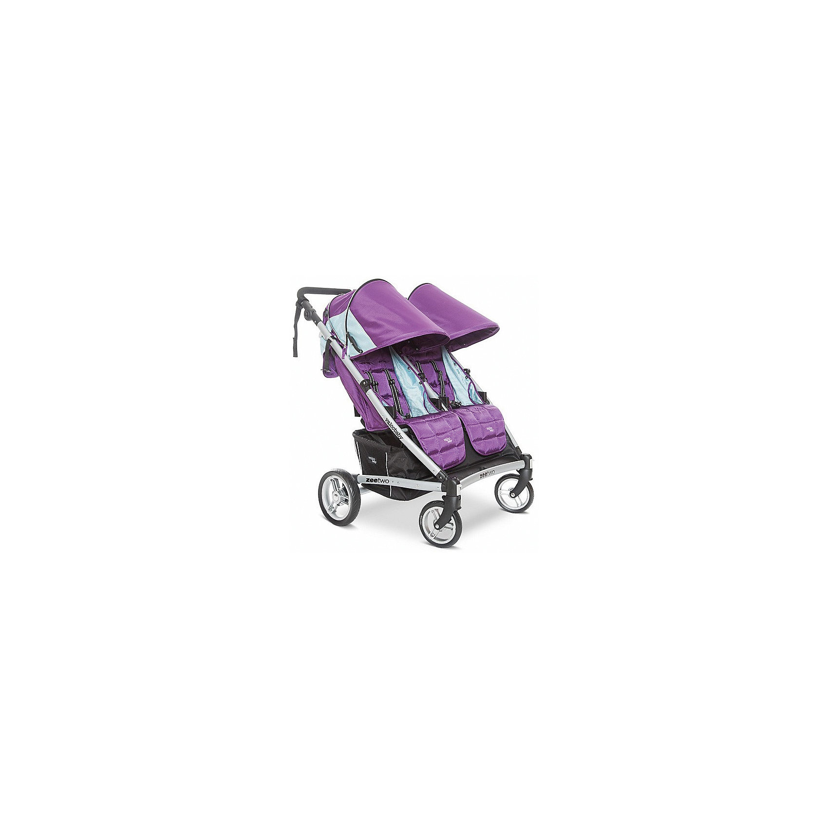 Прогулочная коляска для двойни Valco baby , Zee Two, wisteria Прогулочная коляска для двойни Valco baby , Zee Two, wisteriaПрогулочные коляски<br>Бренд ValcoBaby - качество и функциональность. Коляска – незаменимая вещь для молодых родителей. К ее выбору важно подходить со всей ответственностью. Коляска для прогулок малышей – двойняшек Zee Two от бренда ValcoBaby – универсальный и функциональный атрибут. У коляски спинка откидывается до горизонтального состояния, что подходит для младенцев. Колеса у коляски бескамерные и выполнены из высококачественной резины. Модель складная с автоматической фиксацией положения. Во время прогулки нет необходимости открывать накидку, чтобы посмотреть на малыша, так как есть специальное окошко.<br><br>Дополнительная информация: <br><br>цвет: wisteria;<br>вес: 13,5 кг;<br>спинка откидывается;<br>складная;<br>возраст: от 0 лет.<br><br>Коляску для прогулок Zee Two от компании ValcoBaby можно приобрести в нашем магазине.<br><br>Ширина мм: 500<br>Глубина мм: 700<br>Высота мм: 450<br>Вес г: 15000<br>Возраст от месяцев: 6<br>Возраст до месяцев: 36<br>Пол: Унисекс<br>Возраст: Детский<br>SKU: 4998041