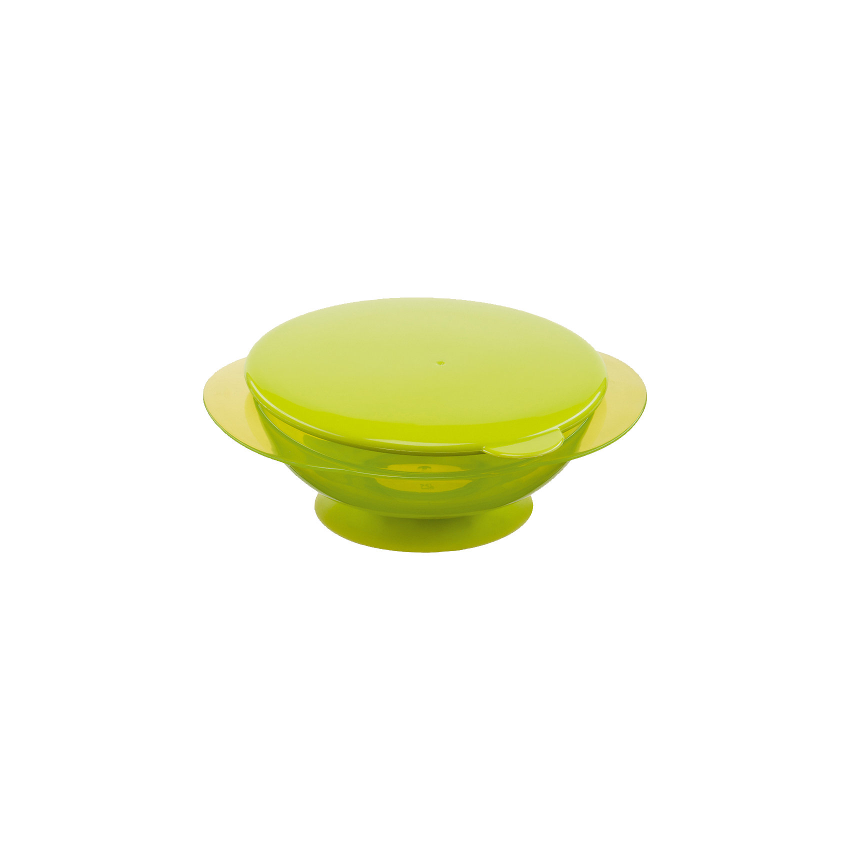 Тарелка на присоске с крышкой FEEDING BOWL, Happy Baby, лайм Тарелка на присоске с крышкой FEEDING BOWL, Happy Baby, лаймПосуда для малышей<br>Удобная тарелка на присоске станет незаменимым помощником во время кормления. Тарелка прочно крепится к поверхности стола, исключая опрокидывание, практичная крышка не позволит пище остыть. Пластиковая посуда удобна и проста в использовании, она не бьется, поэтому идеально подходит для кормления малышей. Тарелка Feedin Bowl выполнена из высококачественных экологичных материалов абсолютно безопасных для детей. <br><br> В товар входит:<br>-тарелка<br>-крышка<br><br>Дополнительная информация:<br><br>- Материал: полипропилен, термопластичный эластомер<br>- Размер: 7х17х15 см. <br>- Герметичная крышка.<br>- Нескользящее дно с присоской.<br>- Удобные ручки.<br>- Не подходит для использования в СВЧ.<br>-Цвет: лайм<br>-Бренд: Happy Baby (Хеппи Беби)<br><br>Тарелку на присоске с крышкой FEEDING BOWL, Happy Baby (Хеппи Беби), можно купить в нашем магазине.<br><br>Ширина мм: 65<br>Глубина мм: 170<br>Высота мм: 205<br>Вес г: 106<br>Возраст от месяцев: 8<br>Возраст до месяцев: 36<br>Пол: Унисекс<br>Возраст: Детский<br>SKU: 5003643
