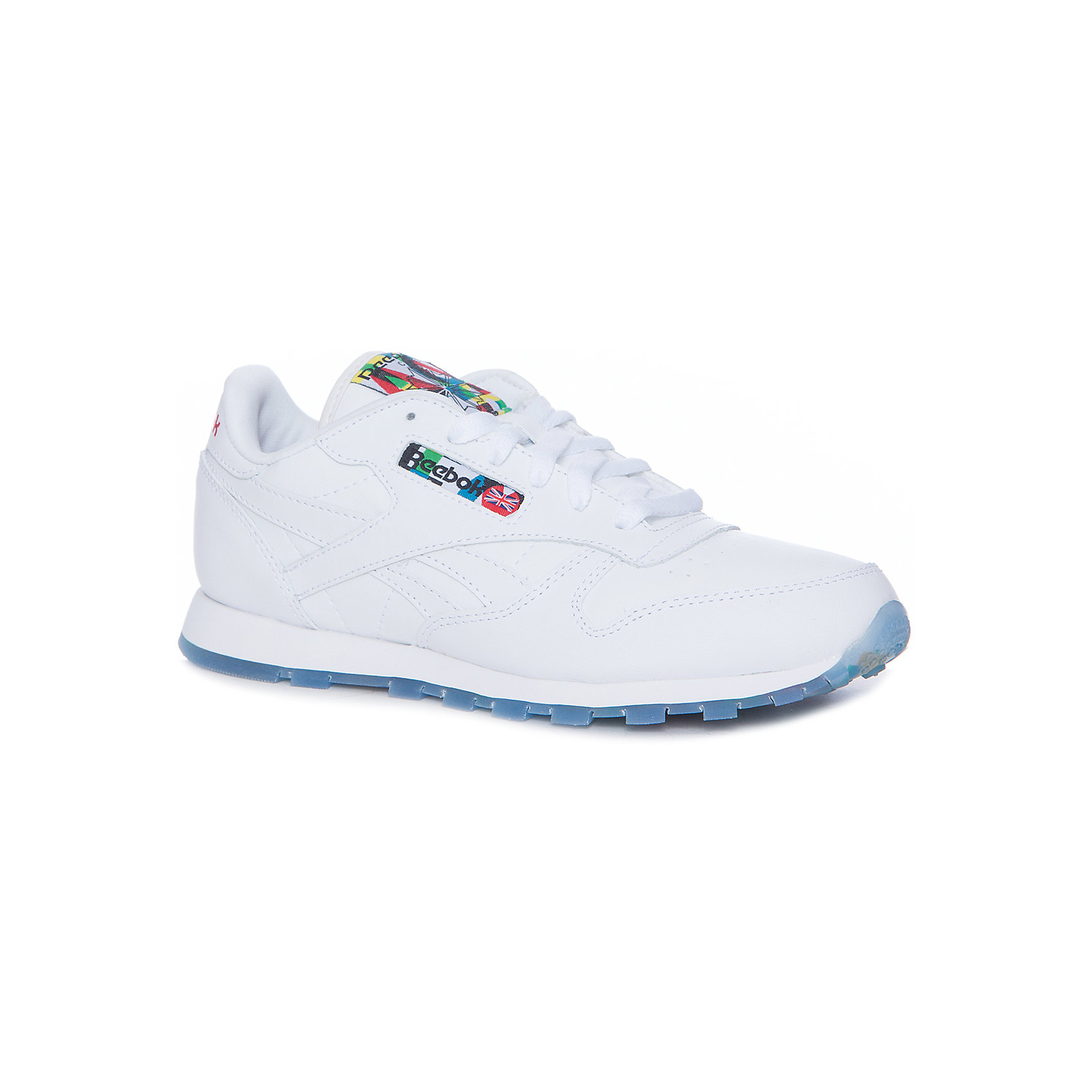 Кроссовки Reebok Кроссовки ReebokКроссовки<br>Кроссовки Reebok<br>Состав:<br>Кожа 100%<br><br>Ширина мм: 250<br>Глубина мм: 150<br>Высота мм: 150<br>Вес г: 250<br>Цвет: белый<br>Возраст от месяцев: 144<br>Возраст до месяцев: 156<br>Пол: Унисекс<br>Возраст: Детский<br>Размер: 39,35,36.5,37,36,37.5,38,38.5<br>SKU: 5004399