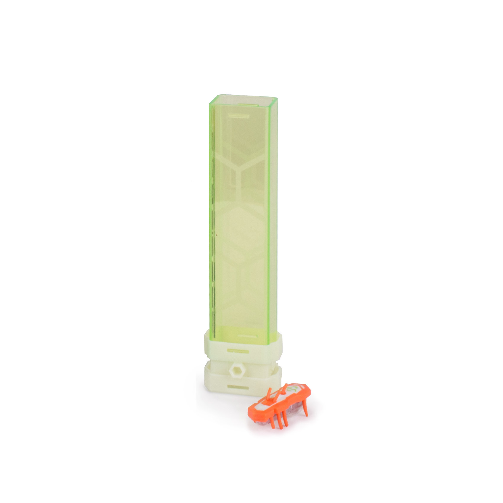 Микро-робот Нано V2, оранжевый, Hexbug Микро-робот Нано V2, оранжевый, HexbugИнтерактивные животные<br>Характеристики электронной игрушки Hexbug:<br><br>• отличительная особенность: нано-жук светится в темноте;<br>• поведение наноробота: автономное, хаотичное;<br>• направление движения: горизонтально и вертикально вверх;<br>• количество ножек: 8 снизу, 3 сверху, верхние рожки помогают взбираться по вертикальным туннелям;<br>• размер наноробота: 4,2х2х1,4 см;<br>• наноробот без труда путешествует по нанодромам из наборов Hexbug Nano;<br>• батарейки входят в комплект: 1 шт. типа AG13;<br>• упаковка наноробота Nano V2 является частью лабиринта для беговых площадок и дорожек из серии V2. <br><br>Электронная игрушка Нано V2 – это микро-робот Нано, который очень быстро передвигается по закрученным лабиринтам, горизонтальным площадкам и вертикальным проходам. Наноробот модернизирован, с контрастной окраской, добавились функциональные рожки. С нанороботами можно устроить настоящие скоростные забеги. <br><br>Микро-робот Нано V2, оранжевый, Hexbug можно купить в нашем интернет-магазине.<br><br>Ширина мм: 26<br>Глубина мм: 8<br>Высота мм: 4<br>Вес г: 57<br>Возраст от месяцев: 36<br>Возраст до месяцев: 2147483647<br>Пол: Унисекс<br>Возраст: Детский<br>SKU: 5007060
