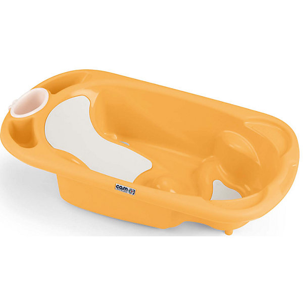 Ванночка Baby Bagno, CAM, оранжевый Ванночка Baby Bagno, CAM, оранжевыйДетские ванночки<br>Ванночка Baby Bagno, CAM, оранжевый обеспечивает безопасность и сохраняет правильную осанку малыша.<br>Анатомическая ванночка, сделанная из качественных и безвредных материалов, помогает малышу купаться без страха. Внутри ванночки есть сиденье и небольшие подлокотники. Кроме того, есть полочка для шампуня и мыла, а также отверстие для слива. После купания ванночку можно повесить на стену.<br><br>Дополнительная информация:<br><br>- возраст: от 0 до 12 месяцев<br>- размер: 53 x 96 x 24 см<br>- вес: 2,3 кг<br>- цвет: оранжевый<br><br>Ванночка Baby Bagno, CAM, оранжевый можно купить в нашем интернет магазине.<br><br>Ширина мм: 557<br>Глубина мм: 330<br>Высота мм: 975<br>Вес г: 2250<br>Возраст от месяцев: 0<br>Возраст до месяцев: 6<br>Пол: Унисекс<br>Возраст: Детский<br>SKU: 5013497