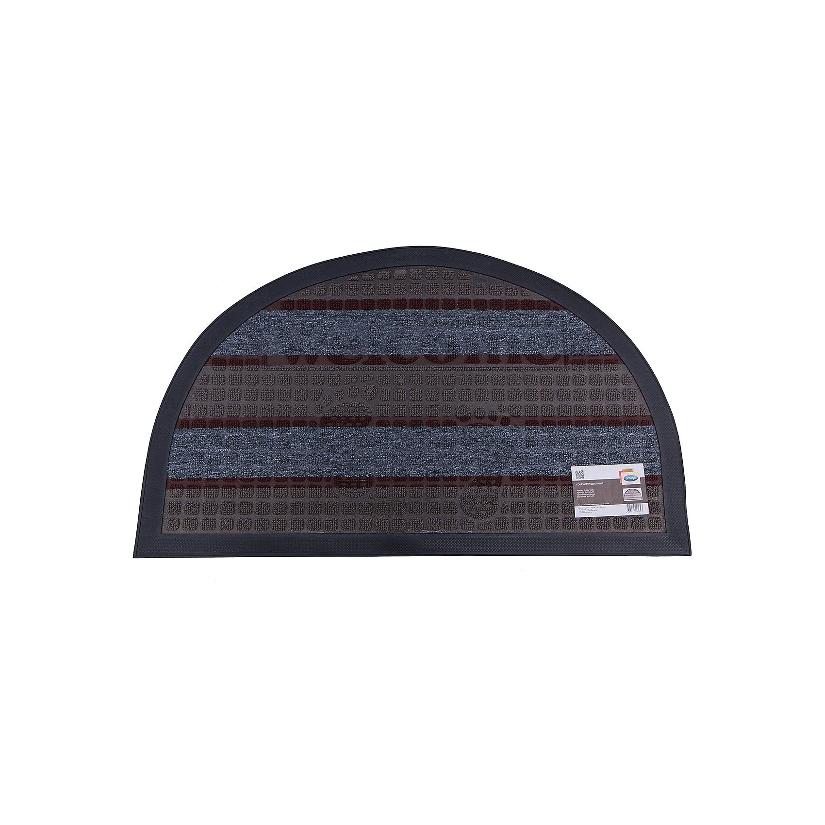 Коврик резиновый PVC 45х75, Amigo Коврик резиновый PVC 45х75, AmigoКовры<br>Коврик резиновый PVC 45х75, Amigo (Амиго) - это отличный выбор для тех, кто хочет сделать свою жизнь комфортной и эстетичной.<br>Придверной резиновый коврик с ворсом хорошо задерживает грязь и не допускает попадания песка на обуви в квартиру. Он имеет влаговпитывающее покрытие. Коврик выглядит стильно и оригинально, он долговечен, со временем не деформируется.<br><br>Дополнительная информация:<br><br>- Размер: 45х75 см.<br>- Материал: ПВХ<br><br>Коврик резиновый PVC 45х75, Amigo можно купить в нашем интернет-магазине.<br><br>Ширина мм: 750<br>Глубина мм: 450<br>Высота мм: 30<br>Вес г: 2870<br>Возраст от месяцев: 18<br>Возраст до месяцев: 1188<br>Пол: Унисекс<br>Возраст: Детский<br>SKU: 5025730