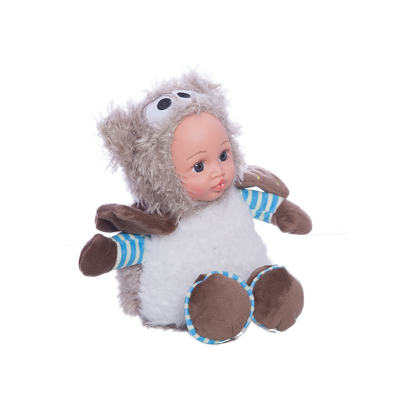 Игрушка Мой совенок, Fluffy Family Игрушка Мой совенок, Fluffy FamilyМягкие куклы<br>Игрушка «мой совенок» - милая вариация стандартной куклы–младенца. Малыш выполнен из пластика и тщательно прорисованным личиком. Одета кукла в костюм совенка. Ткань приятна на ощупь и малышу понравится играть с куклой. Игрушка подходит для одиночной игры малыша и для игр в компании. Не содержит мелких деталей. Кукла из коллекционной серии. Соберите весь набор! Материалы, использованные при изготовлении товара, абсолютно безопасны и отвечают всем международным требованиям по качеству.<br><br>Дополнительные характеристики:<br><br>материал: ПВХ, искусственный мех, пластик;<br>габариты: 20 X 9 X 30 см;<br>наполнитель: полиэтиленовые гранулы.<br><br>Игрушку Мой совенок от компании Fluffy Family можно приобрести в нашем магазине.<br><br>Ширина мм: 570<br>Глубина мм: 580<br>Высота мм: 450<br>Вес г: 140<br>Возраст от месяцев: 36<br>Возраст до месяцев: 96<br>Пол: Унисекс<br>Возраст: Детский<br>SKU: 5032468