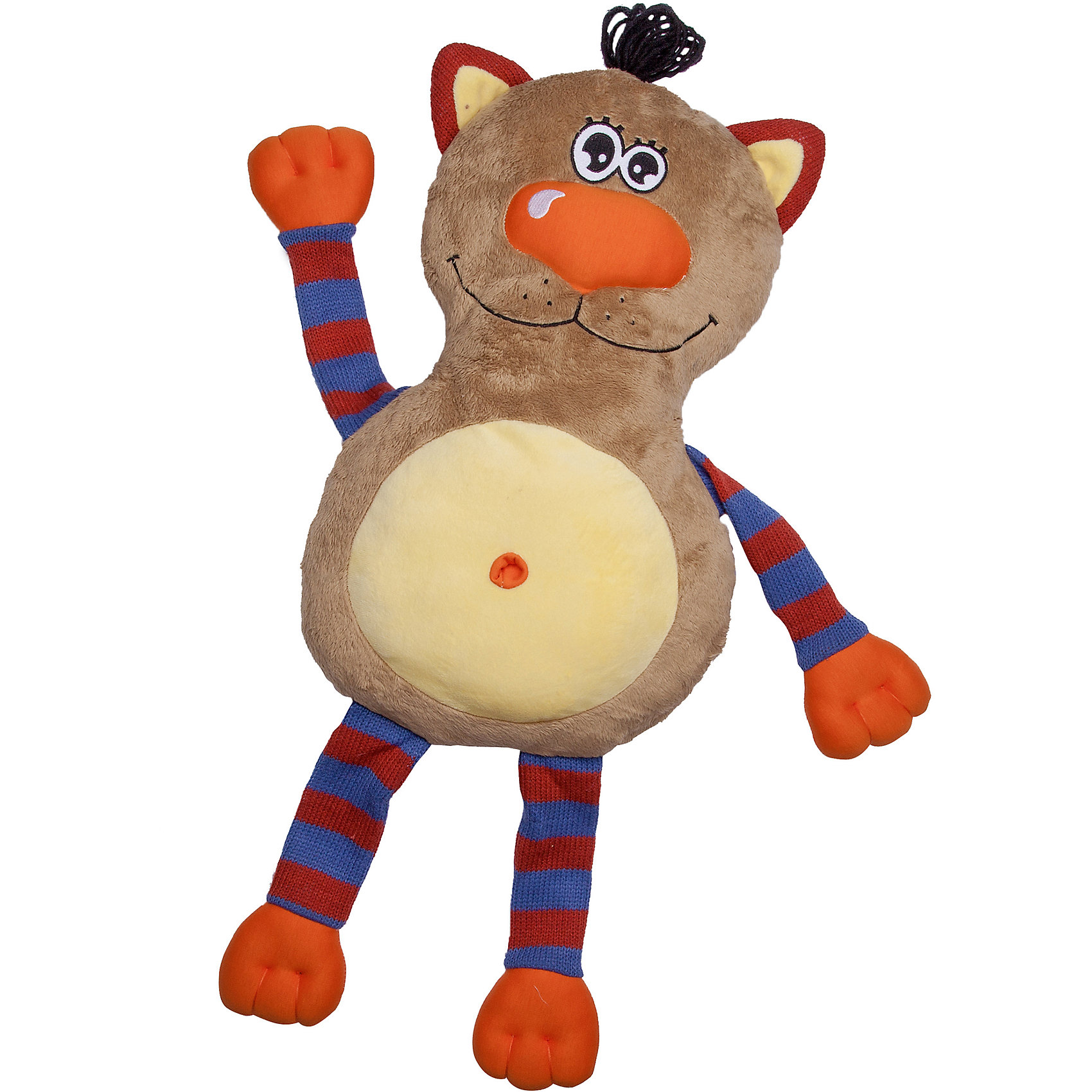Игрушка-обнимашка Кот, 60 см, Fluffy Family Игрушка-обнимашка Кот, 60 см, Fluffy FamilyКошки и собаки<br>Мягкие игрушки – фавориты среди девчачьих игрушек. Приятный материал и милая форма игрушки понравится всем девочкам, любящим игрушечных пушистиков. Кот – интересный вариант для подарка, когда хочется показать свою нежность, испытываемую к получателю. Для самых маленьких мышь станет отличным компаньоном для сна в обнимку и настоящим другом, которому можно доверить все секреты. Материалы, использованные при изготовлении товара, абсолютно безопасны и отвечают всем международным требованиям по качеству.<br><br>Дополнительные характеристики:<br><br>материал: искусственный мех;<br>габариты: 60 см.<br><br>Игрушку-обнимашку Кот от компании Fluffy Family можно приобрести в нашем магазине.<br><br>Ширина мм: 650<br>Глубина мм: 580<br>Высота мм: 450<br>Вес г: 1000<br>Возраст от месяцев: 36<br>Возраст до месяцев: 96<br>Пол: Унисекс<br>Возраст: Детский<br>SKU: 5032472