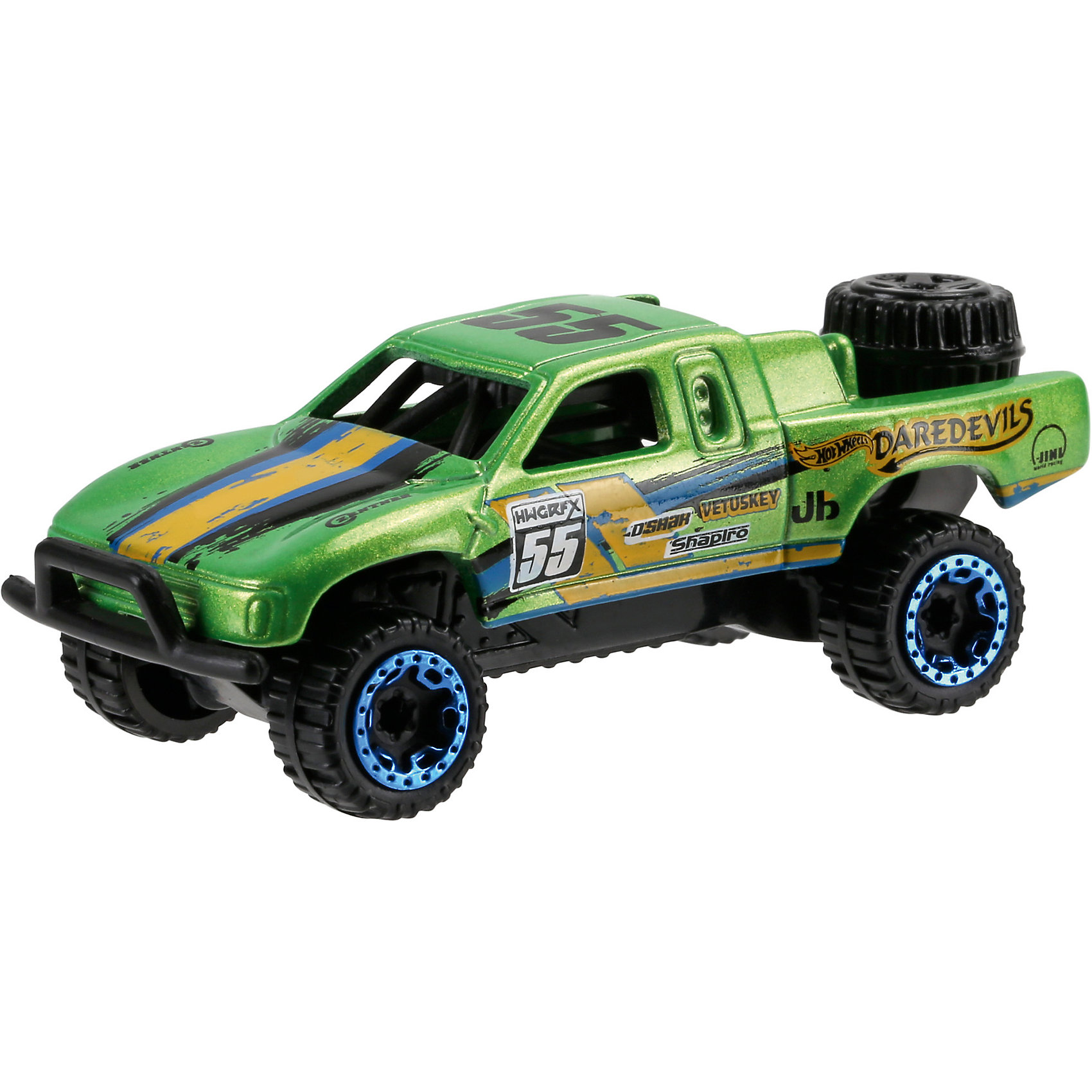 Машинка Hot Wheels из базовой коллекции Машинка Hot Wheels из базовой коллекцииМашинка Hot Wheels из базовой коллекции – высококачественная масштабная модель машины, имеющая неординарный, радикальный дизайн. <br><br>В упаковке 1 машинка, машинки тематически обусловлены от фантазийных, спасательных до экстремальных и просто скоростных машин. <br><br>Соберите свою коллекцию машинок Hot Wheels!<br><br>Дополнительная информация: <br><br>Машинка стандартного размера Hot Wheels<br>Размер упаковки: 11 х 10,5 х 3,5 см<br><br>Ширина мм: 110<br>Глубина мм: 45<br>Высота мм: 110<br>Вес г: 30<br>Возраст от месяцев: 36<br>Возраст до месяцев: 96<br>Пол: Мужской<br>Возраст: Детский<br>SKU: 5033418