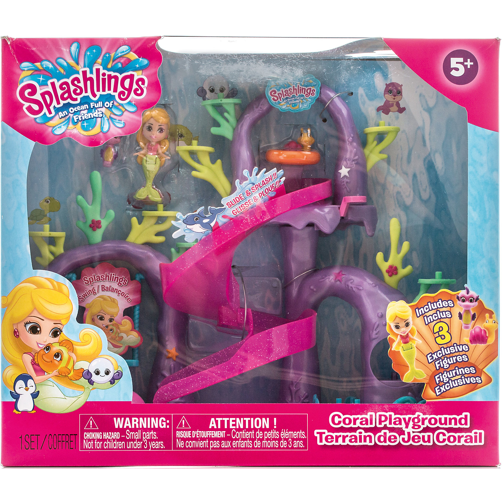 Èãðîâîé íàáîð Êîðàëëîâàÿ èãðîâàÿ ïëîùàäêà, Splashlings Èãðîâîé íàáîð Êîðàëëîâàÿ èãðîâàÿ ïëîùàäêà, SplashlingsÊîëëåêöèîííûå è èãðîâûå ôèãóðêè<br>Õàðàêòåðèñòèêè òîâàðà:<br><br>- öâåò: ðàçíîöâåòíûé;<br>- ìàòåðèàë: ïëàñòèê;<br>- êîìïëåêòàöèÿ: èãðîâàÿ ïëîùàäêà, ðóñàëî÷êà, 2 ïèòîìöà, ðàêóøêà;<br>- ðåêîìåíäóåìûé âîçðàñò: 4 - 8 ëåò;<br>- ðàçìåð óïàêîâêè: 13õ28õ32 ñì;<br>- âåñ: 1000 ã.<br><br>Òàêîéÿðêèé íàáîð íå îñòàâèò ðåáåíêà ðàâíîäóøíûì! Êàêîé ìàëûø îòêàæåòñÿ ïîèãðàòü ñ âåñåëûìè îáèòàòåëÿìè îêåàíà?! Èãðóøêà îòëè÷íî äåòàëèçèðîâàíà, î÷åíü êà÷åñòâåííî âûïîëíåíà, ïîýòîìó îíà ñòàíåò îòëè÷íûì ïîäàðêîì ðåáåíêó.  íàáîðå èäóò èãðîâàÿ ïëîùàäêà, ðóñàëî÷êà, 2 ïèòîìöà, ðàêóøêà. Ñ íèìè ìîæíî ïðèäóìàòü ìíîæåñòâî ñþæåòîâ, ðàçûãðûâàÿ êîòîðûå, ðåáåíîê ðàçâèâàåò ìåëêóþ ìîòîðèêó, âîîáðàæåíèå è òâîð÷åñêîå ìûøëåíèå.<br>Èçäåëèå ïðîèçâåäåíî èç âûñîêîêà÷åñòâåííîãî ìàòåðèàëà, áåçîïàñíîãî äëÿ äåòåé.<br><br>Èãðîâîé íàáîð Êîðàëëîâàÿ èãðîâàÿ ïëîùàäêà îò áðåíäà Splashlings ìîæíî êóïèòü â íàøåì èíòåðíåò-ìàãàçèíå.<br><br>Øèðèíà ìì: 130<br>Ãëóáèíà ìì: 279<br>Âûñîòà ìì: 325<br>Âåñ ã: 1019<br>Âîçðàñò îò ìåñÿöåâ: 60<br>Âîçðàñò äî ìåñÿöåâ: 2147483647<br>Ïîë: Æåíñêèé<br>Âîçðàñò: Äåòñêèé<br>SKU: 5039868