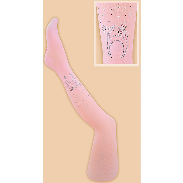 Колготки для девочки Glamuriki Колготки для девочки GlamurikiКолготки<br>Характеристики:<br><br>• Вид одежды: чулочно-носочные изделия<br>• Сезон: круглый год<br>• Пол: для девочки<br>• Цвет: розовый<br>• Коллекция: Премиум<br>• Материал: лайкра – 2%, нейлон – 25%, хлопок – 73%<br>• Уход: ручная стирка<br><br>Колготки для девочки Glamuriki изготовлены по итальянской технологии из трикотажа высокого качества, в состав которого входит лайкра, нейлон и хлопок. Такое сочетание обеспечивает прочность, эластичность и хорошую посадку по фигуре. Изделие полностью гипоаллергенно. Колготки выполнены в розовом цвете, по бокам имеется аппликация, выполненная из разноцветных страз в виде силуэта кошки. Декоративные элементы прочно закреплены на изделии, не обсыпаются даже при длительной носке и частых стирках. Такие колготки дополнят праздничный образ вашей девочки и станут ярким аксессуаром детского гардероба. Колготки для девочки Glamuriki упакованы в подарочную упаковку. <br><br>Колготки для девочки Glamuriki можно купить в нашем интернет-магазине.<br><br>Подробнее:<br>Номер товара: 5053717<br>Страна производитель: Китай<br><br>Ширина мм: 123<br>Глубина мм: 10<br>Высота мм: 149<br>Вес г: 209<br>Цвет: розовый<br>Возраст от месяцев: 18<br>Возраст до месяцев: 24<br>Пол: Женский<br>Возраст: Детский<br>Размер: 86/92,110/116,98/104<br>SKU: 5053717