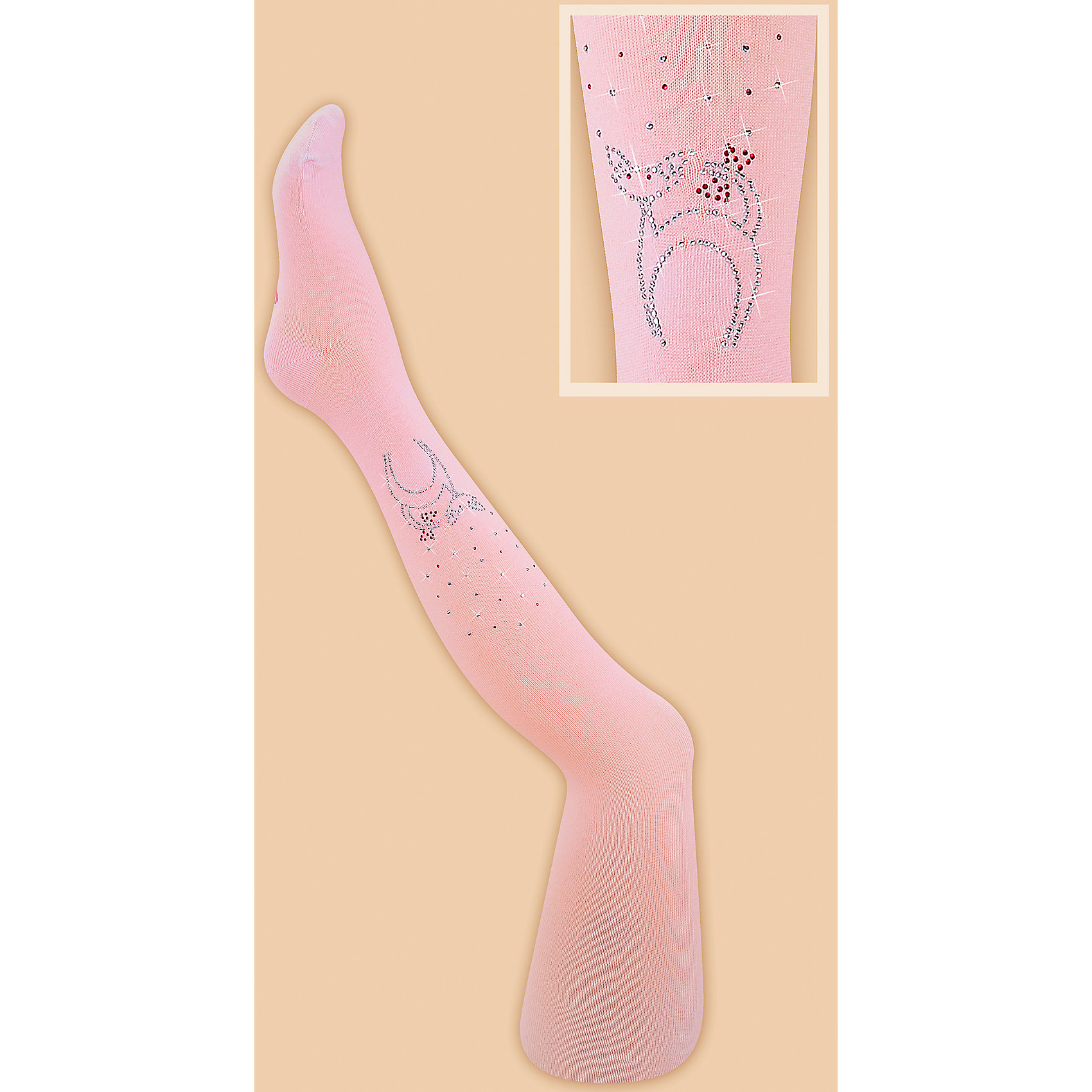 Колготки для девочки Glamuriki Колготки для девочки GlamurikiКолготки<br>Характеристики:<br><br>• Вид одежды: чулочно-носочные изделия<br>• Сезон: круглый год<br>• Пол: для девочки<br>• Цвет: розовый<br>• Коллекция: Премиум<br>• Материал: лайкра – 2%, нейлон – 25%, хлопок – 73%<br>• Уход: ручная стирка<br><br>Колготки для девочки Glamuriki изготовлены по итальянской технологии из трикотажа высокого качества, в состав которого входит лайкра, нейлон и хлопок. Такое сочетание обеспечивает прочность, эластичность и хорошую посадку по фигуре. Изделие полностью гипоаллергенно. Колготки выполнены в розовом цвете, по бокам имеется аппликация, выполненная из разноцветных страз в виде силуэта кошки. Декоративные элементы прочно закреплены на изделии, не обсыпаются даже при длительной носке и частых стирках. Такие колготки дополнят праздничный образ вашей девочки и станут ярким аксессуаром детского гардероба. Колготки для девочки Glamuriki упакованы в подарочную упаковку. <br><br>Колготки для девочки Glamuriki можно купить в нашем интернет-магазине.<br><br>Подробнее:<br>Номер товара: 5053717<br>Страна производитель: Китай<br><br>Ширина мм: 123<br>Глубина мм: 10<br>Высота мм: 149<br>Вес г: 209<br>Цвет: розовый<br>Возраст от месяцев: 18<br>Возраст до месяцев: 24<br>Пол: Женский<br>Возраст: Детский<br>Размер: 98/104,110/116,86/92<br>SKU: 5053717