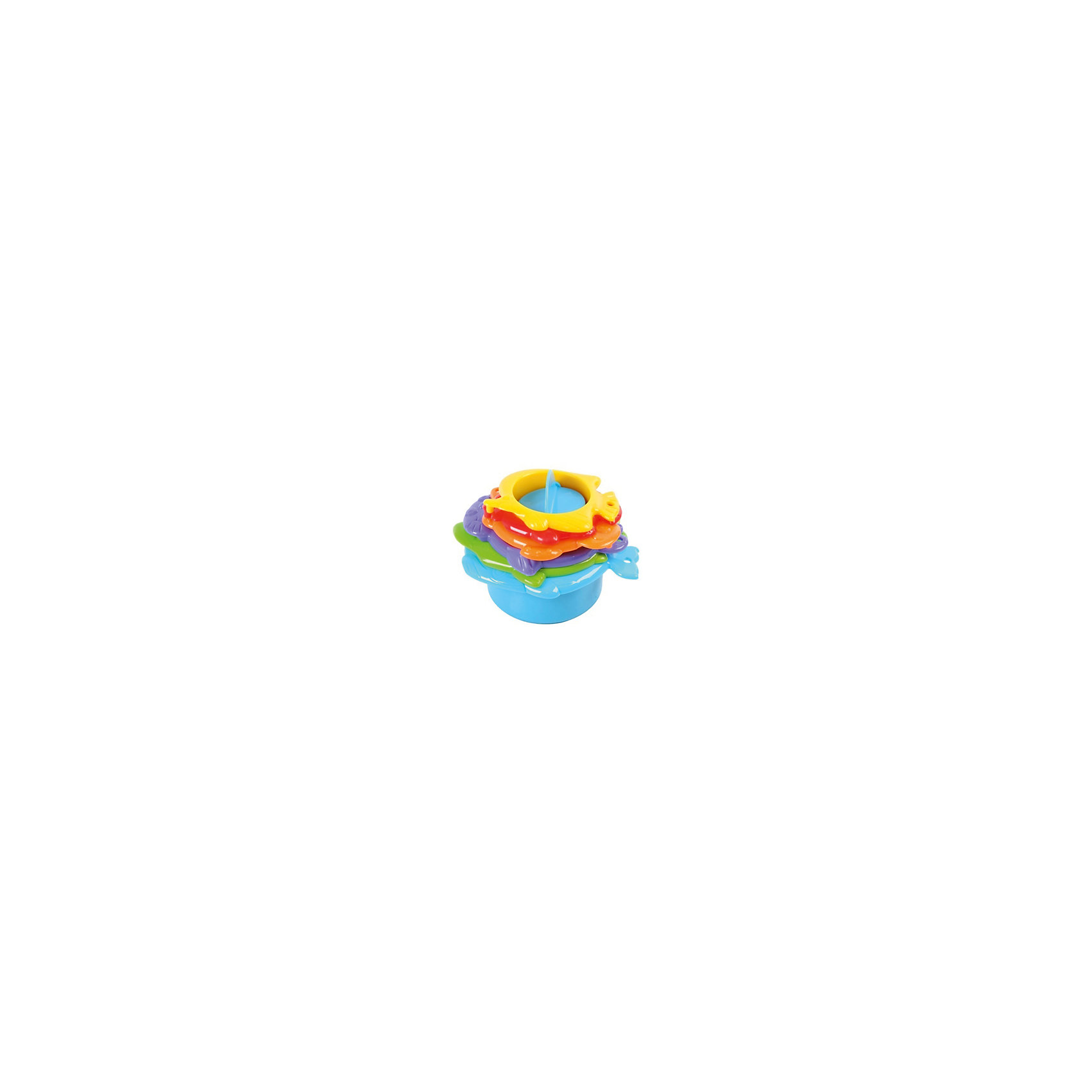 Игровой набор для ванной, Playgo Игровой набор для ванной, PlaygoИгрушки для ванной<br>Игровой набор для ванной, Playgo<br><br>Характеристики:<br>- Материал: пластик<br>- В комплект входит: 6 предметов<br>- Размер: 22 * 7,5 * 15 см. <br>Игровой набор от известного китайского бренда развивающих игрушек для детей Playgo (Плейго) станет прекрасным подарком для крохи. Шесть веселых морских жителей с радостью будут проводить время в ванной вместе с малышом. Рыбки, черепашка и даже тюлень в разных цветовых гаммах помогут выучить цвета, а разные дизайны дна формочек будут выливать воду по-разному. Детали соединяются друг с другом и могут складываться большая в меньшую, как пирамидка. Игрушка способствует развитию логики, тактильных ощущений, воображения, светового восприятия и моторики ручек.<br>Игровой набор для ванной, Playgo (Плейго) можно купить в нашем интернет-магазине.<br>Подробнее:<br>• Для детей в возрасте: от 6 месяцев до 3 лет <br>• Номер товара: 5054065<br>Страна производитель: Китай<br><br>Ширина мм: 150<br>Глубина мм: 220<br>Высота мм: 70<br>Вес г: 250<br>Возраст от месяцев: 12<br>Возраст до месяцев: 36<br>Пол: Унисекс<br>Возраст: Детский<br>SKU: 5054065