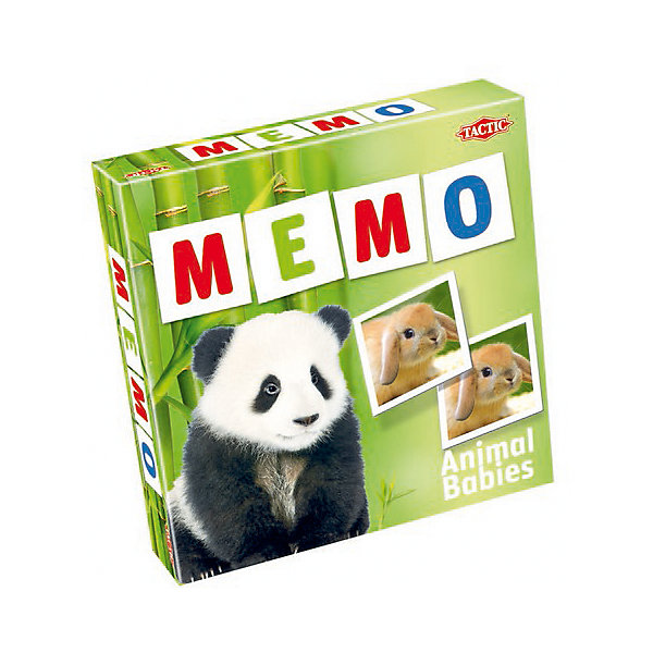 Игра Мемо Зверята 2, Tactic Games Игра Мемо Зверята 2, Tactic GamesИгры мемо<br>Игра Мемо Зверята 2, Tactic Game – интересная игра, развивающая детей. <br>В наборе множество красочных фотографий различных животных. Расположите картинки на столе и поочередно открывайте их. Тот, кто первый видит пару, должен стукнуть по первой картинке из пары. Игра развивает память, внимание, усидчивость и логическое мышление.<br><br>Дополнительная информация:<br><br>- возраст: от 3 лет<br><br>Игру Мемо Зверята 2, Tactic Games можно купить в нашем интернет-магазине.<br><br>Ширина мм: 220<br>Глубина мм: 50<br>Высота мм: 220<br>Вес г: 400<br>Возраст от месяцев: 36<br>Возраст до месяцев: 2147483647<br>Пол: Женский<br>Возраст: Детский<br>SKU: 5055326