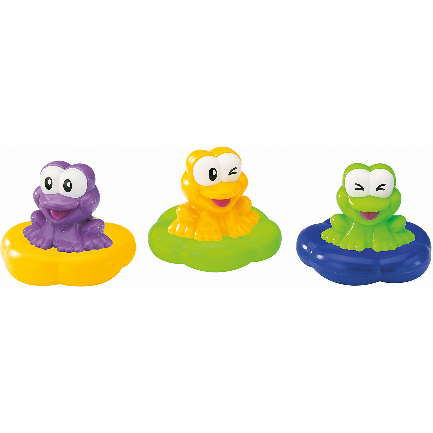 Игровой набор для купания Веселые лягушки, BKids Игровой набор для купания Веселые лягушки, BKidsИгровые наборы<br>Весело проводить время в ванне поможет ребенку этот набор. Он состоит из трех забавных лягушек, которые издают смешные звуки при нажатии. Можно одновременно купаться и играть!<br>Такие игрушки способствуют развитию мелкой моторики, воображения и тактильных ощущений. Изделие разработано специально для самых маленьких. Сделано из материалов, безопасных для детей.<br><br>Дополнительная информация:<br><br>размер лягушки 10 х 13 х 13 см;<br>комплектация: три лягушки;<br>возраст: от года.<br><br>Игровой набор для купания Веселые лягушки от бренда BKids можно купить в нашем интернет-магазине.<br><br>Ширина мм: 66<br>Глубина мм: 66<br>Высота мм: 220<br>Вес г: 363<br>Возраст от месяцев: 12<br>Возраст до месяцев: 36<br>Пол: Унисекс<br>Возраст: Детский<br>SKU: 5055362
