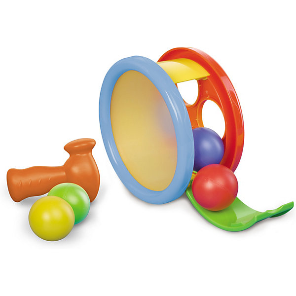 Игровой набор Арена с молоточком, BKids Игровой набор Арена с молоточком, BKidsРазвивающие игрушки<br>Развивать способности ребенка можно с самого раннего возраста. Делая это в игре, малыш всесторонне изучает мир и осваивает новые навыки. Эта игрушка одновременно и сортер с забивалкой, и барабан, и каталка. <br>Такие игрушки способствуют развитию мелкой моторики, воображения, цвето- и звуковосприятия, тактильных ощущений и обучению. Изделие разработано специально для самых маленьких. Сделано из материалов, безопасных для детей.<br><br>Дополнительная информация:<br><br>цвет: разноцветный;<br>комплектация: сортер-барабан, 4 шарика, молоточек;<br>размер упаковки: 20 х 9 х18 см;<br>возраст: от года.<br><br>Игровой набор Арена с молоточком от бренда BKids можно купить в нашем интернет-магазине.<br><br>Ширина мм: 95<br>Глубина мм: 95<br>Высота мм: 177<br>Вес г: 397<br>Возраст от месяцев: 12<br>Возраст до месяцев: 36<br>Пол: Унисекс<br>Возраст: Детский<br>SKU: 5055365