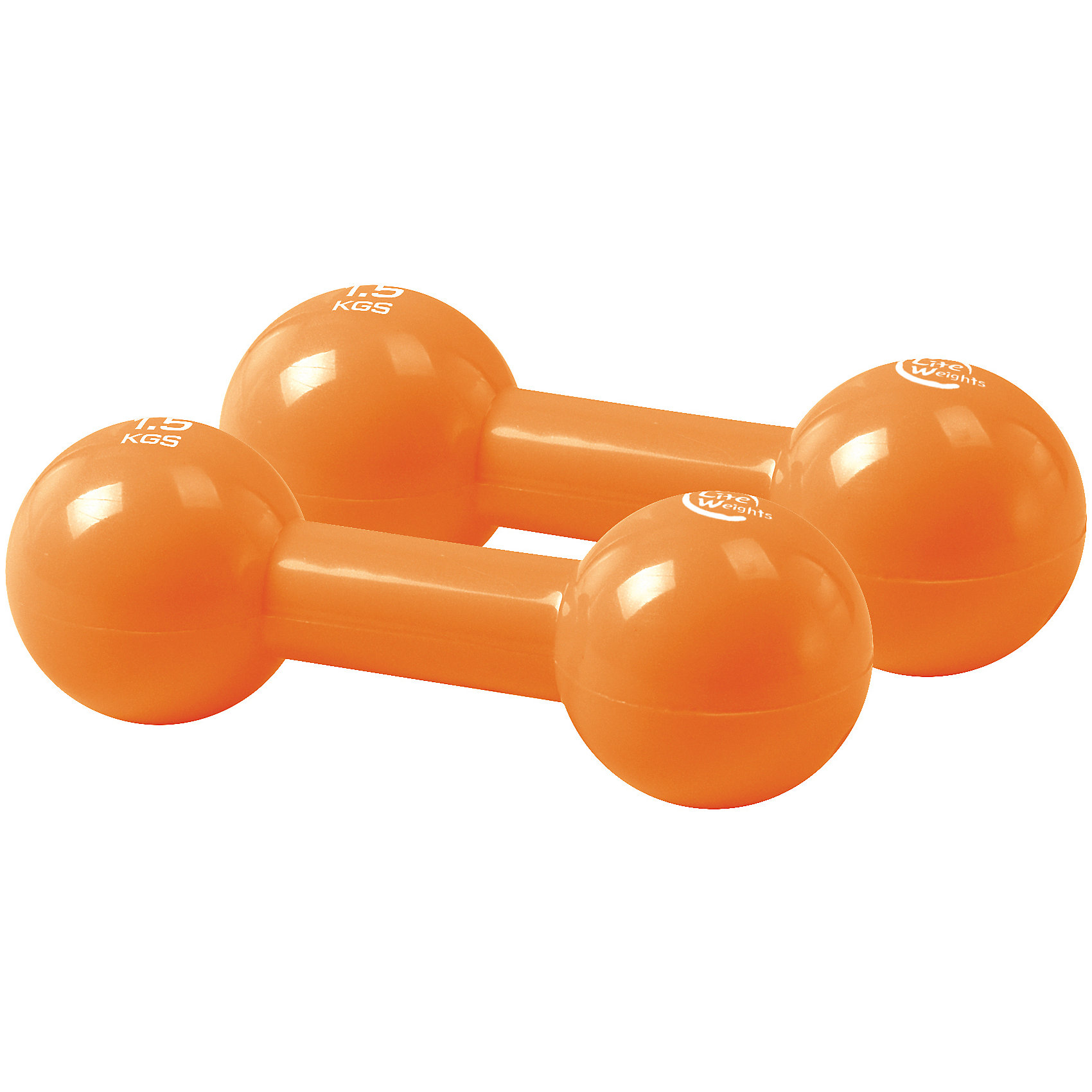Гантель виниловая Lite Weights 1,5кг x 2шт, Z-Sports Гантель виниловая Lite Weights 1,5кг x 2шт, Z-SportsТренажёры<br>Основные характеристики<br><br>Вес: 1,5кг<br>Тип: литая, неразборная<br>Материал корпуса: ударопрочный гипоаллергенный пластик<br>Наполнитель: песок<br>Цвет: оранжевый<br>Комплектность: 2шт<br>Страна-производитель: Китай<br>Упаковка: цветная коробка с демонстрационным окошком<br><br>Гантели для аэробики – это спортивные принадлежности, которые используются для укрепления связок, суставов, развития мышечной массы. <br>Гантели для фитнеса отличаются от обычных гантелей небольшим весом, яркими цветами и продуманным дизайном. <br>Занятия с гантелями для аэробики помогают приобрести красивую рельефную форму мышц, сделать костную ткань и связки более плотными, кроме того это верный путь избавления от лишнего веса.<br><br>Ширина мм: 244<br>Глубина мм: 177<br>Высота мм: 89<br>Вес г: 3270<br>Возраст от месяцев: 36<br>Возраст до месяцев: 192<br>Пол: Унисекс<br>Возраст: Детский<br>SKU: 5056588