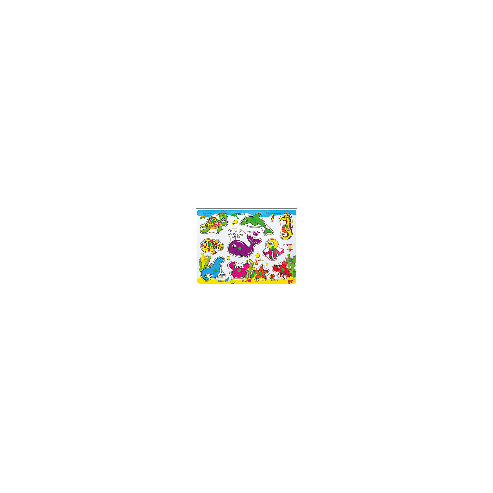 Kribly Boo Деревянный пазл Морские животные, Kribly Boo плакаты kribly boo говорящая математика