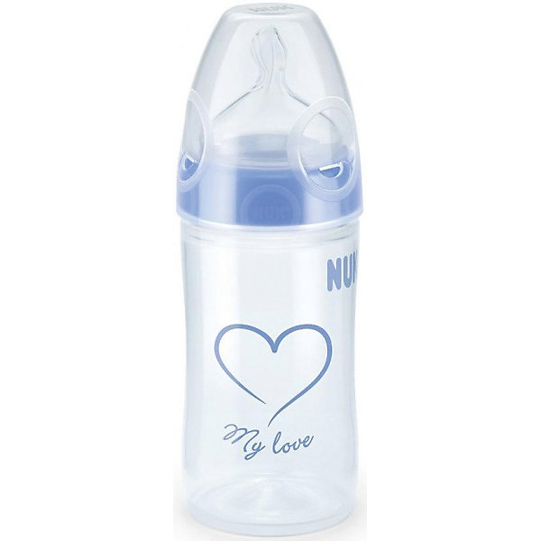 Бутылочка First Choice New Classic с широким горлом, 150 мл., NUK, голубой Бутылочка First Choice New Classic с широким горлом, 150 мл., NUK, голубой110 - 180 мл.<br>Характеристики изделия:<br><br>- объем: 150 мл;<br>- цвет: голубой;<br>- материал: латекс, полипропилен;<br>- широкое горло;<br>- система Anti-Colic Air System;<br>- для смешанного вскармливания;<br>- возраст: 0-6 месяцев.<br><br>Детские товары существенно облегчают жизнь молодым мамам. Существует множество полезных в период материнства вещей. К таким относится обыкновенная пластиковая бутылочка-поильник. <br>Данная модель оптимально подходит для детей, которых приучают есть самостоятельно. Мягкий материал соски подойдет для ротовой полости ребенка. Предмет удобно держать. Бутылочка легко очищается от любых поверхностных загрязнений, так как имеет удобное широкое горлышко. Оптимальный объем позволит использовать бутылочку для малышей с рождения до шести месяцев.<br><br>Бутылочку First Choice New Classic от производителя NUK можно купить в нашем магазине.<br><br>Ширина мм: 75<br>Глубина мм: 65<br>Высота мм: 245<br>Вес г: 100<br>Возраст от месяцев: 0<br>Возраст до месяцев: 6<br>Пол: Унисекс<br>Возраст: Детский<br>SKU: 5065248