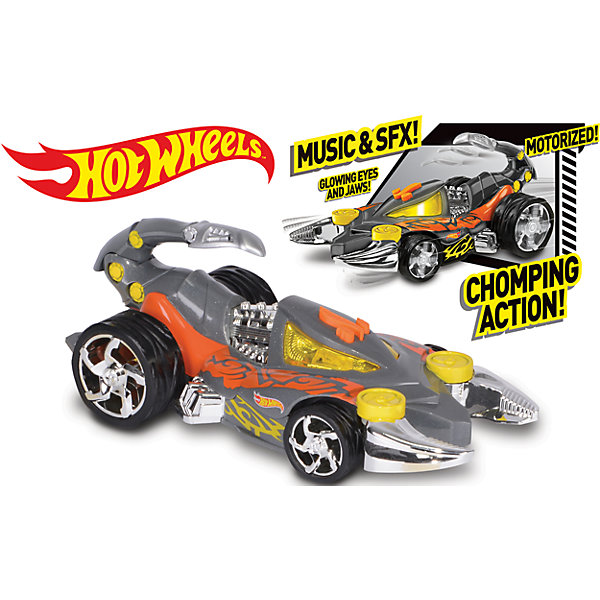 Электромеханическая машинка "Серый скорпион", 23 см, Hot Wheels