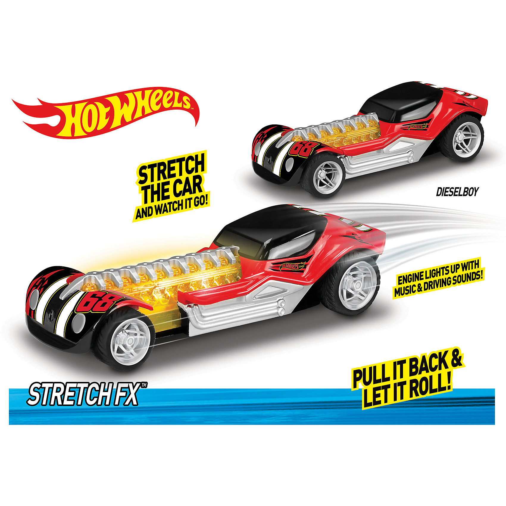 Механическая машинка, красная, 16 см, Hot Wheels Механическая машинка, красная, 16 см, Hot WheelsХарактеристики товара:<br><br>- цвет: красный;<br>- материал: пластик, металл;<br>- особенности: инерционная, со световыми и звуковыми эффектами;<br>- вес: 240 г;<br>- размер упаковки: 10х11х19;<br>- размер машинки: 16 см.<br><br>Какой мальчишка откажется поиграть с коллекционной машинкой Hot Wheels, которая выглядит как настоящая?! Машинка очень эффектно смотрится, она дополнена световыми, звуковыми эффектами и инерционным механизмом. Игрушка отлично детализирована, очень качественно выполнена, поэтому она станет отличным подарком ребенку. Продается в красивой упаковке.<br>Изделия произведены из высококачественного материала, безопасного для детей.<br><br>Механическую машинку Hot Wheels можно купить в нашем интернет-магазине.<br><br>Ширина мм: 102<br>Глубина мм: 114<br>Высота мм: 191<br>Вес г: 239<br>Возраст от месяцев: 36<br>Возраст до месяцев: 2147483647<br>Пол: Мужской<br>Возраст: Детский<br>SKU: 5066725