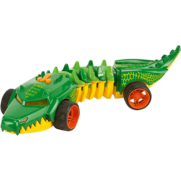 Электромеханическая машинка, зеленая, 32 см, Hot Wheels Электромеханическая машинка, зеленая, 32 см, Hot WheelsМашинки<br>Характеристики товара:<br><br>- цвет: зеленый;<br>- материал: пластик, металл;<br>- особенности: со световыми и звуковыми эффектами;<br>- вес: б00 г;<br>- батарейки 3хААА;<br>- размер упаковки: 36х13х14;<br>- размер машинки: 32 см.<br><br>Какой мальчишка откажется поиграть с коллекционной машинкой Hot Wheels, которая выглядит как настоящая?! Машинка очень эффектно смотрится, она дополнена световыми, звуковыми эффектами и электроприводом. Игрушка отлично детализирована, очень качественно выполнена, поэтому она станет отличным подарком ребенку. Продается в красивой упаковке.<br>Изделия произведены из высококачественного материала, безопасного для детей.<br><br>Электромеханическую машинку Hot Wheels можно купить в нашем интернет-магазине.<br><br>Ширина мм: 360<br>Глубина мм: 130<br>Высота мм: 140<br>Вес г: 620<br>Возраст от месяцев: 36<br>Возраст до месяцев: 2147483647<br>Пол: Мужской<br>Возраст: Детский<br>SKU: 5066729