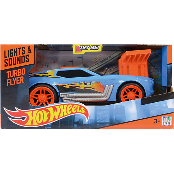Машинка, синяя, 19 см, Hot Wheels Машинка, синяя, 19 см, Hot WheelsПопулярные игрушки<br>Характеристики товара:<br><br>- цвет: синий;<br>- материал: пластик;<br>- особенности: стильный дизайн;<br>- вес: 490 г;<br>- размер упаковки: 12х23х11;<br>- не на батарейках;<br>- размер машинки: 19 см.<br><br>Какой мальчишка откажется поиграть с коллекционной машинкой Hot Wheels, которая выглядит как настоящая?! Машинка очень эффектно смотрится благодаря внушительному турбонаддуву. Игрушка отлично детализирована, очень качественно выполнена, поэтому она станет отличным подарком ребенку. Продается в красивой упаковке.<br>Изделия произведены из высококачественного материала, безопасного для детей.<br><br>Машинку Hot Wheels можно купить в нашем интернет-магазине.<br><br>Ширина мм: 230<br>Глубина мм: 120<br>Высота мм: 110<br>Вес г: 490<br>Возраст от месяцев: 36<br>Возраст до месяцев: 2147483647<br>Пол: Мужской<br>Возраст: Детский<br>SKU: 5066736