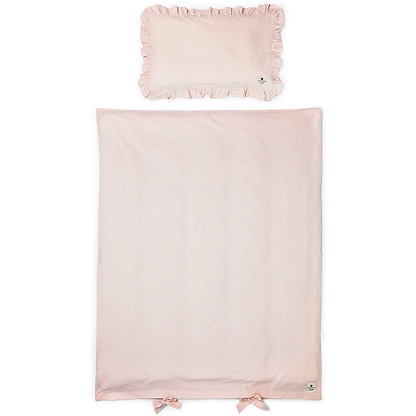 Постельное белье Powder Pink, Elodie Details, розовый Постельное белье Powder Pink, Elodie Details, розовыйПостельное белье в кроватку новорождённого<br>Постельное белье Powder Pink, Elodie Details, розовый.<br><br>Характеристики:<br><br>• Элементы комплекта изготовлены из очень гладкого и мягкого 100% органического хлопка-перкаль.<br>• Хлопок имеет сертификацию GOTS (выращен без использования вредных химических веществ).<br>• Подходит к большинству стандартных кроваток.<br>• К комплекту постельного белья также можно приобрести одеяло (продается отдельно).<br>• В комплекте: наволочка, пододеяльник<br>Размеры:<br>Пододеяльник, см: 100х130<br>Наволочка, см: 35х55<br><br>Постельное белье Powder Pink, Elodie Details, розовый от известного шведского производителя функциональных и инновационных товаров для детей. Вся продукцию Elodie Details отличает высокое качество, интересный дизайном, смелые новаторские и очень стильные узоры. Такой комплект, нежного розового цвета, сделает спальное место малыша уютным и подарит ему комфортный и здоровый сон.<br><br>Постельное белье Powder Pink, Elodie Details, розовый можно купить в нашем интернет-магазине.<br><br>Ширина мм: 390<br>Глубина мм: 270<br>Высота мм: 20<br>Вес г: 558<br>Возраст от месяцев: 0<br>Возраст до месяцев: 36<br>Пол: Унисекс<br>Возраст: Детский<br>SKU: 5077453