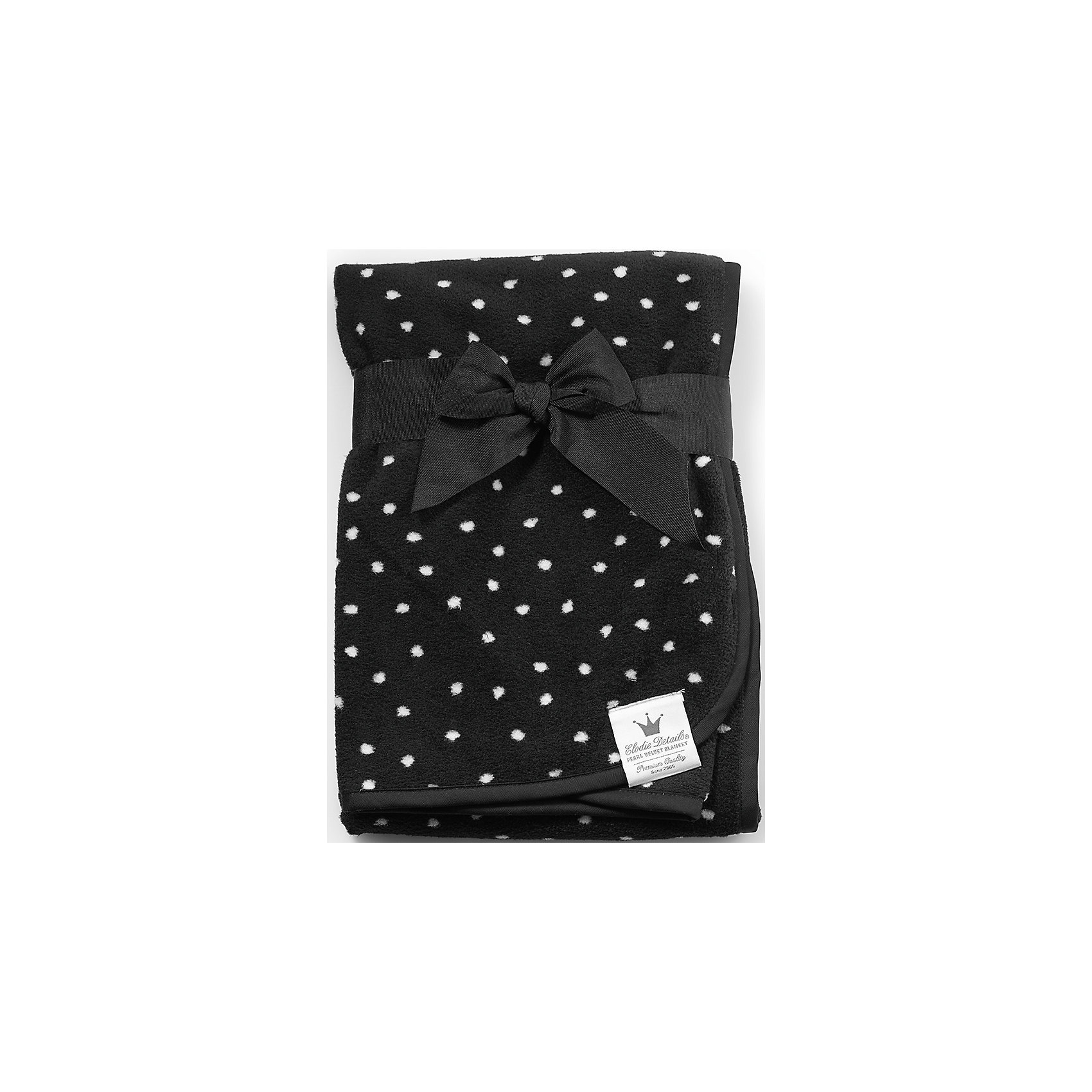 Плед DOT, Elodie Details Плед DOT, Elodie DetailsОдеяла, пледы<br>Плед DOT, Elodie Details<br><br>Характеристики: <br><br>• Материал: флис Pearl Velvet.<br>• Влагоизоляционный материал.<br>• Рекомендована машинная стирка.<br>• Размеры: 75х100 см.<br><br>Плед DOT, Elodie Details от известного шведского производителя функциональных и инновационных товаров для детей. Плед выполнен из бархатного флиса Pearl Velvet. Этот материал нового поколения завораживает своей нежностью и теплотой. Данная модель выполнена в классическом черном цвете и украшена принтом « белый горошек». Pearl Velvet имеет влагоизоляционные особенности, что важно и необходимо для детских одеял. Таким пледом очень удобно пользоваться, он отлично подходит для любого времени года. Высокое качество материала позволяет стирать плед в стиральной машине. Даже после многократных стирок Плед DOT, Elodie Details не потеряет свою форму, мягкость и цвет. Материалы, из которых сделан плед, протестированы на качество, гигиеничность и безопасность. Подарите ребенку заботу и комфорт, завернув его в такой плед!<br><br>Плед DOT, Elodie Details, можно купить в нашем интернет-магазине.<br><br>Ширина мм: 450<br>Глубина мм: 230<br>Высота мм: 30<br>Вес г: 380<br>Возраст от месяцев: 0<br>Возраст до месяцев: 36<br>Пол: Унисекс<br>Возраст: Детский<br>SKU: 5077454