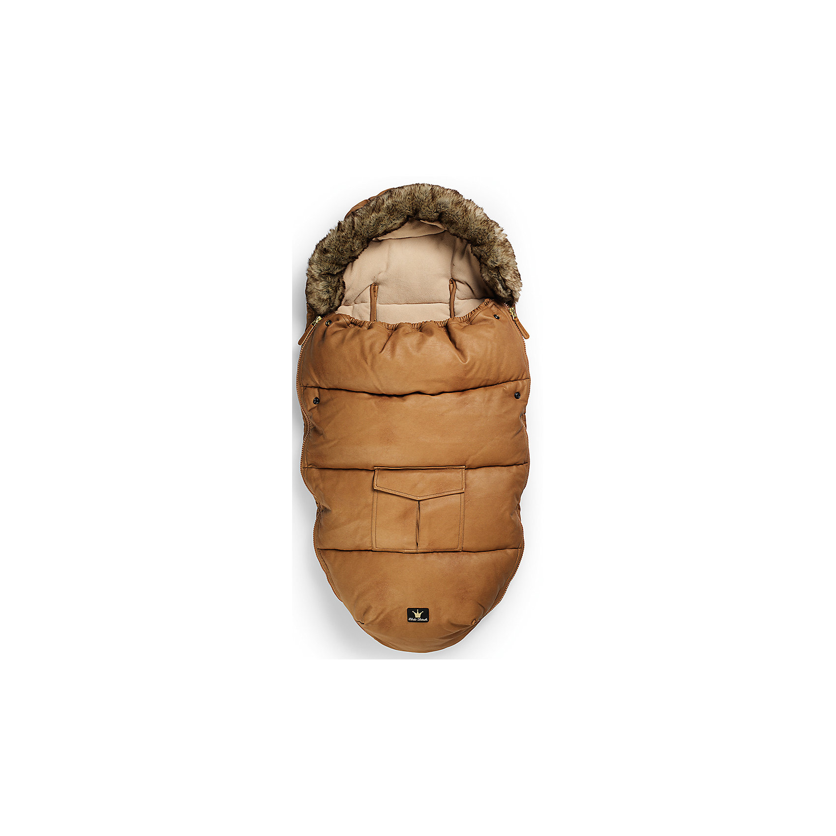 Конверт зимний с опушкой в коляску Chestnut Leather, Elodie Details Конверт зимний с опушкой в коляску Chestnut Leather, Elodie DetailsЗимние конверты<br>Конверт зимний с опушкой в коляску Chestnut Leather, Elodie Details<br><br>Характеристики:<br><br>• Сезон: зима для температуры до -25 °C<br>• Цвет: коричневый;<br>• Материал верха: 60% вискоза, 40% полиуретан.<br>• Утеплитель: холлофайбер.<br>• Материал подклада: флис.<br>• Оторочка из искусственного меха Colar.<br>• Тип застежки: молния.<br>• Размер: длина 110см; ширина 53см.<br><br>Конверт зимний с опушкой в коляску Chestnut Leather, Elodie Details –это новинка от шведского бренда Elodie Details. Теплый, легкий и удобный, он обеспечит вашему малышу оптимальный комфорт и тепло. Покрытие конверта изготовлено по новейшей технологии BIONIC-FINISH® ECO, благодаря чему надежно защищено от ветра, влаги и снега. Этот зимний конверт подходит к любому типу колясок. Верхняя часть конверта оторочена искусственным мехом и может использоваться, как капюшон. Ножки ребенка остаются не зафиксированными. В качестве наполнителя в конверте использован холлофайбер — инновационный, экологически чистый и гипоаллергенный материал, который обеспечивает качественное сохранение тепла. В конверте предусмотрены отверстия для 5-точечных ремней безопасности.Конверт зимний с опушкой в коляску Chestnut Leather, Elodie Details не требует специального ухода, его можно стирать в стиральной машине, используя указанный режим.<br>Зимние прогулки в таком конверте могут быть длительными и приятными!<br><br><br>Конверт зимний с опушкой в коляску Chestnut Leather, Elodie Details, можно купить в нашем интернет - магазине.<br><br>Ширина мм: 1100<br>Глубина мм: 530<br>Высота мм: 60<br>Вес г: 900<br>Возраст от месяцев: 0<br>Возраст до месяцев: 24<br>Пол: Унисекс<br>Возраст: Детский<br>SKU: 5077469