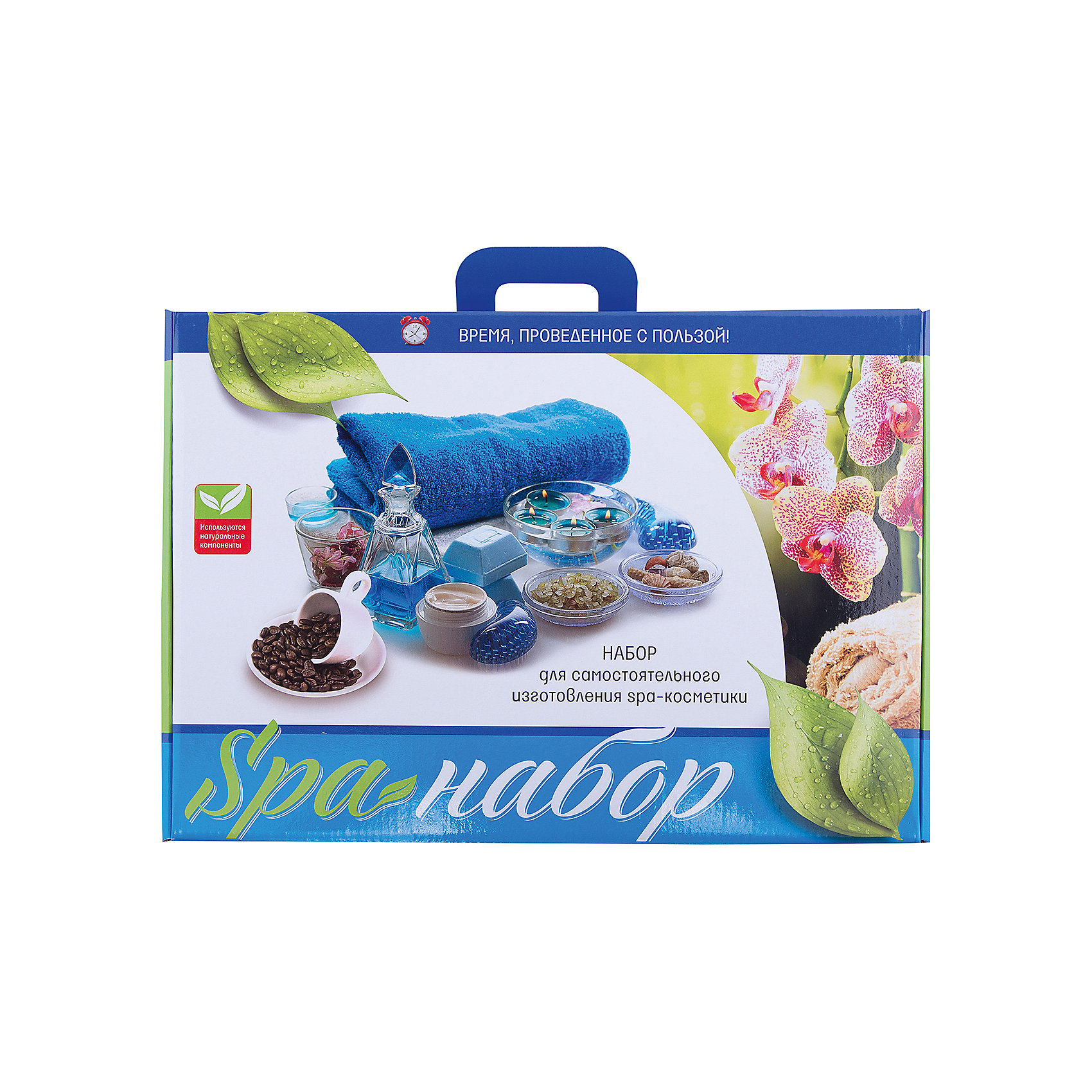 SPA-Набор SPA-НаборКосметика, грим и парфюмерия<br>Характеристики товара:<br><br>• упаковка: коробка<br>• комплектация: мыльная основа, основа для создания шампуня, ароматизаторы, красители, основа для бомбочек, мягкая губка, скраб на основе кофе, перчатки и подробная инструкция<br>• материал: пластик, мыло <br>• возраст: от 8 лет<br>• размер упаковки: 40х28х10 см.<br>• страна бренда: Российская Федерация<br>• страна производства: Российская Федерация<br><br>Создание косметики своими руками - отличный способ занять ребенка. Это не только занимательно, но и очень полезно! С помощью такого набора для творчества ребенок сможет научиться сам делать шампунь, скраб, мыло и бомбочки для купания. В комплекте - ароматизатор, с помощью которого можно придать косметике запах. Готовое изделие может стать подарком от ребенка на праздник для близких и родственников!<br>Такое занятие помогает детям развивать многие важные навыки и способности: они тренируют внимание, память, логику, мышление, мелкую моторику, а также усидчивость и аккуратность. Изделие производится из качественных сертифицированных материалов, безопасных даже для самых маленьких.<br><br>SPA-Набор от бренда Каррас можно купить в нашем интернет-магазине.<br><br>Ширина мм: 400<br>Глубина мм: 100<br>Высота мм: 280<br>Вес г: 1570<br>Возраст от месяцев: 96<br>Возраст до месяцев: 180<br>Пол: Женский<br>Возраст: Детский<br>SKU: 5083851