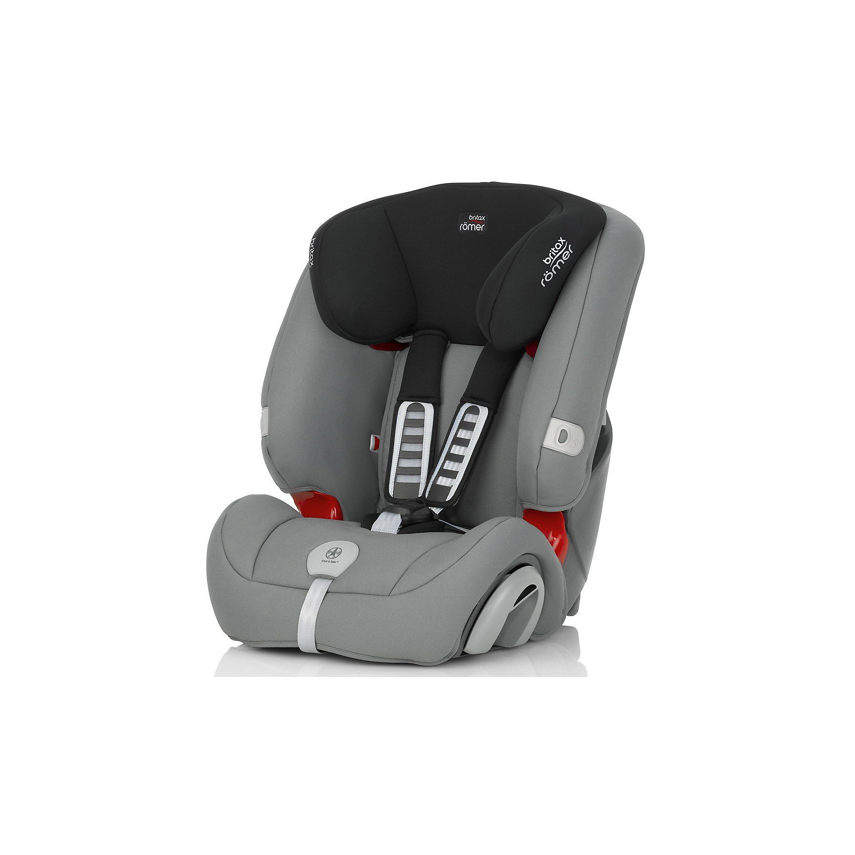 Автокресло Britax Romer EVOLVA 123 Plus 9-36кг, Steel Grey Автокресло Britax Romer EVOLVA 123 Plus 9-36кг, Steel GreyГруппа 1-2-3 (От 9 до 36 кг)<br>Автокресло EVOLVA 123 Plus 9-36 кг., Britax R?mer (Бритакс Ромер), Steel Grey.<br><br>Характеристики:<br><br>• пятиточечные ремни безопасности можно снять<br>• звуковой индикатор закрепления Click&Safe<br>• мягкие регулируемые боковины<br>• система Adjusta-Fit для регулировки внутренних ремней и высоты подголовника<br>• наклон автокресла можно регулировать<br>• ширина спинки регулируется<br>• мягкие плечевые накладки<br>• съемный чехол<br>• есть подстаканники<br>• крепление штатным ремнем<br>• воздухопроницаемые материалы<br>• для детей от 9 до 36 кг<br>• установка по ходу движения<br>• материал: пластик, текстиль<br>• размер: 50х52х61 см<br>• вес: 8 кг<br>• цвет: серый/черный<br><br>Автокресло EVOLVA 123 Plus 9-36 кг., Britax R?mer подходит ля детей от 9 месяцев до 12 лет. Подголовник и внутренние ремни безопасности легко регулируются. Кресло оснащено пятиточечными ремнями безопасности, имеющими мягкие накладки на плечи. Накладки обеспечат не только комфорт, но и дополнительную безопасность при столкновении. Для комфорта ребенка в кресле предусмотрены регулируемый подголовник, регулируемая ширина спинки, регулируемый наклон кресла. Система Click&Safe оповестит вас о правильном натяжении ремней. Даже дальние поездки в этом автокресле пройдут с комфортом!<br><br>Купить автокресло EVOLVA 123 Plus 9-36 кг., Britax R?mer (Бритакс Ромер), Steel Grey вы можете в нашем интернет-магазине.<br><br>Ширина мм: 500<br>Глубина мм: 520<br>Высота мм: 610<br>Вес г: 8100<br>Возраст от месяцев: 18<br>Возраст до месяцев: 144<br>Пол: Унисекс<br>Возраст: Детский<br>SKU: 5089848