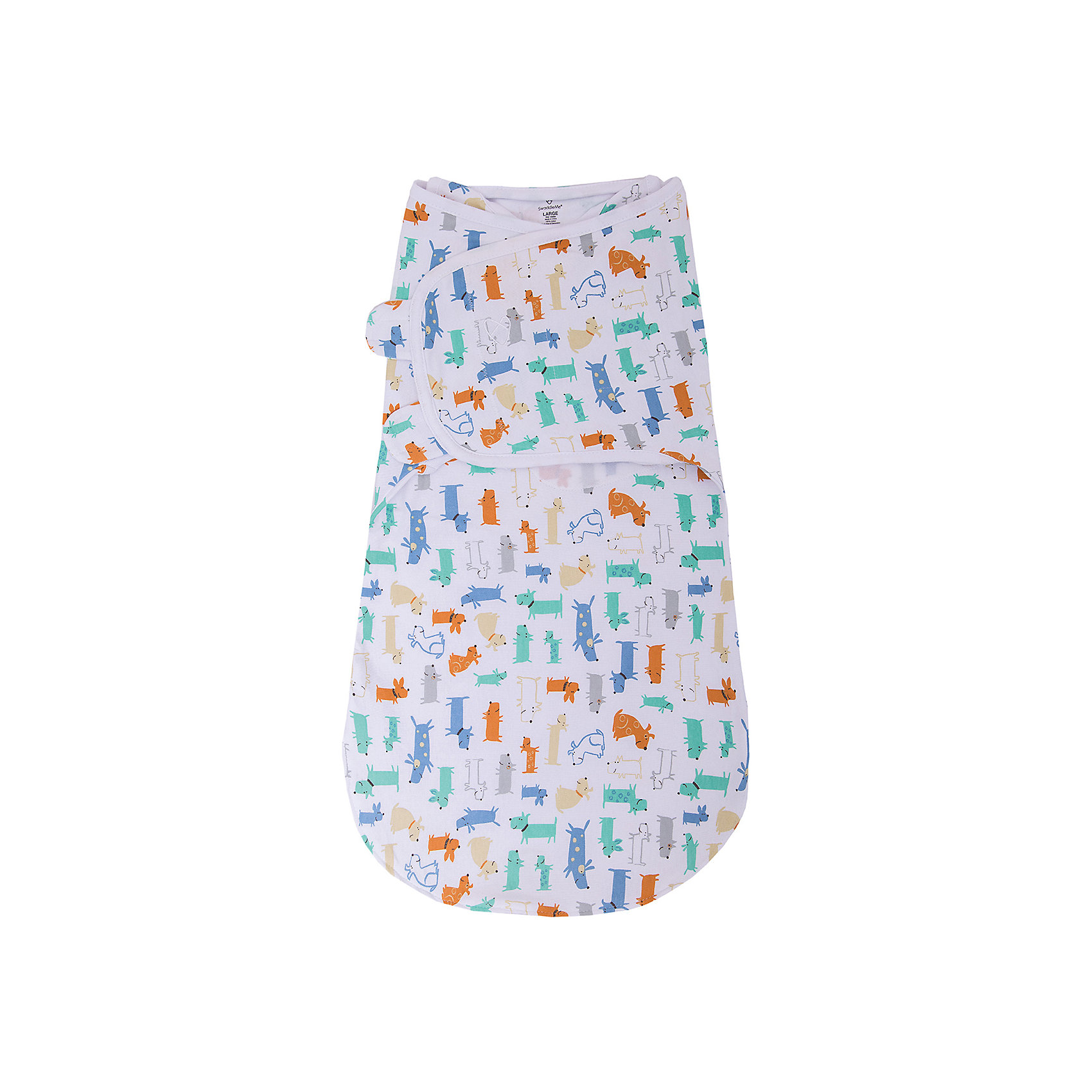 Конверт для пеленания на липучке Wrap Sack® , размер L, Summer Infant, собачки Конверт для пеленания на липучке Wrap Sack® , размер L, Summer Infant, собачкиПеленание<br>Конверт на липучке с двумя способами фиксации Wrap Sack®, размер L, Summer Infant (Саммер Инфант), собачки.<br><br>Характеристики:<br><br>• можно оставить ручки свободными<br>• большое пространство для ножек <br>• изготовлен из мягкого хлопка<br>• обеспечивает комфортный сон<br>• можно поменять подгузник, не беспокоя ребенка<br>• материал: 100% хлопок<br>• размер: L<br>• для детей от 6 до 10 кг<br>• расцветка: собачки<br><br>Конверт на липучке Wrap Sack®, Summer Infant нежно укутает малыша и защитит от пробуждения при случайных вздрагиваниях ручек и ножек. Мягкий хлопок приятен телу и не вызывает раздражения на нежной коже ребенка. Молния позволяет расстегнуть конверт снизу и поменять подгузник, не беспокоя при этом кроху. Крылья конверта регулируются в соответствии с ростом ребенка.<br><br>Конверт на липучке с двумя способами фиксации Wrap Sack®, размер L, Summer Infant (Саммер Инфант), собачки можно купить в нашем интернет-магазине.<br><br>Ширина мм: 30<br>Глубина мм: 200<br>Высота мм: 250<br>Вес г: 300<br>Возраст от месяцев: 3<br>Возраст до месяцев: 9<br>Пол: Унисекс<br>Возраст: Детский<br>SKU: 5089937