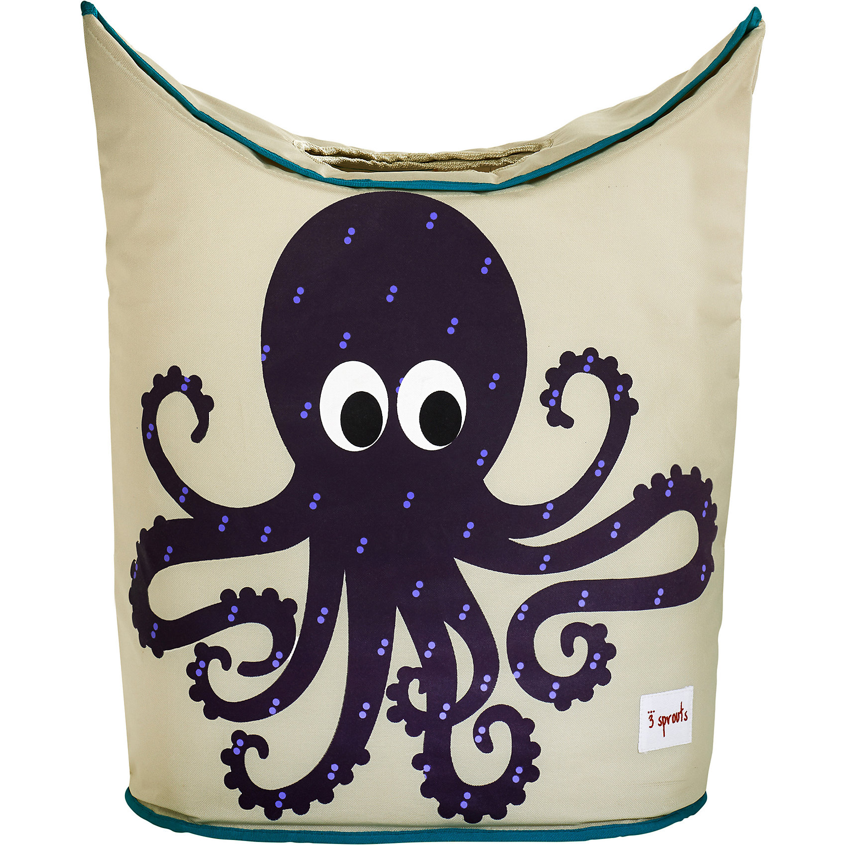 Корзина для белья Осьминог (Purple Octopus), 3 Sprouts Корзина для белья Осьминог (Purple Octopus), 3 SproutsВанная комната<br>Стильная корзина для хранения белья будет прекрасным декором в Вашей комнате!<br><br>Дополнительная информация:<br><br>- Размер: 56х48х28 см.<br>- Материал: полиэстер, полипропилен.<br>- Орнамент: Осьминог.<br><br>Купить корзину для белья Осьминог (Purple Octopus), можно в нашем магазине.<br><br>Ширина мм: 600<br>Глубина мм: 20<br>Высота мм: 40<br>Вес г: 554<br>Возраст от месяцев: 0<br>Возраст до месяцев: 588<br>Пол: Унисекс<br>Возраст: Детский<br>SKU: 5098243