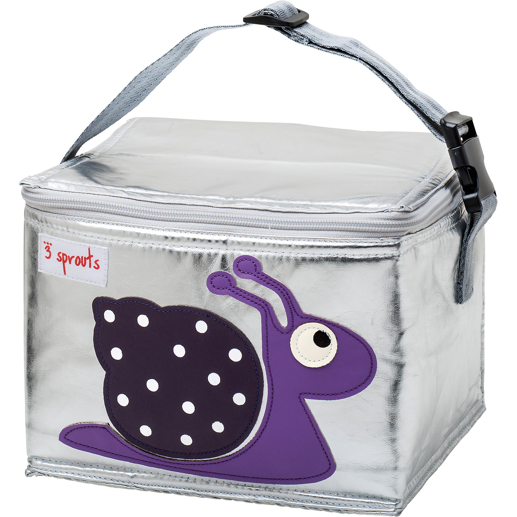 Сумка для обеда Улитка (Purple Snail SPR1004), 3 Sprouts, фиолетовый Сумка для обеда Улитка (Purple Snail SPR1004), 3 Sprouts, фиолетовыйТермосумки и термосы<br>Прекрасная сумка для обеда! Размер идеален для контейнеров, так что вы можете отправить детей в школу вместе с сытными закусками и обедами.<br><br>Дополнительная информация:<br><br>- Размер: 17х17х22 см.<br>- Материал: полиуретан, полиэтиленовая пена, PEVA.<br>- Орнамент: Улитка.<br>- Цвет: фиолетовый.<br><br>Купить сумку для обеда Улитка (Purple Snail), можно в нашем магазине.<br><br>Ширина мм: 170<br>Глубина мм: 40<br>Высота мм: 250<br>Вес г: 200<br>Возраст от месяцев: 6<br>Возраст до месяцев: 84<br>Пол: Унисекс<br>Возраст: Детский<br>SKU: 5098263