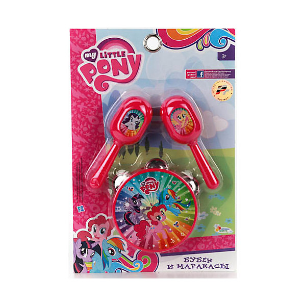 Набор музыкальных инструментов Бубен и маракасы, My Little Pony, Играем вместе Набор музыкальных инструментов Бубен и маракасы, My Little Pony, Играем вместеИгрушки<br>Яркие музыкальные инструменты из пластика высокого качества с использованием нетоксичных красителей и изображением героев популярного мультфильма будут приятным развлечением для юных музыкантов. Игрушка научит различать на слух простые музыкальные ритмы.<br><br>Ширина мм: 30<br>Глубина мм: 280<br>Высота мм: 190<br>Вес г: 140<br>Возраст от месяцев: 36<br>Возраст до месяцев: 72<br>Пол: Женский<br>Возраст: Детский<br>SKU: 5099053