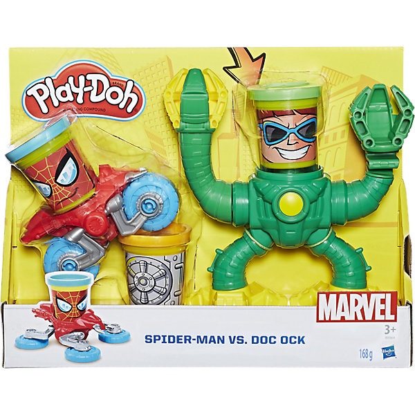 RU Play-Doh Игровой набор ЧЕЛОВЕК ПАУК RU Play-Doh Игровой набор ЧЕЛОВЕК ПАУКНаборы для лепки<br><br><br>Ширина мм: 286<br>Глубина мм: 218<br>Высота мм: 73<br>Вес г: 517<br>Возраст от месяцев: 36<br>Возраст до месяцев: 72<br>Пол: Мужской<br>Возраст: Детский<br>SKU: 5099886