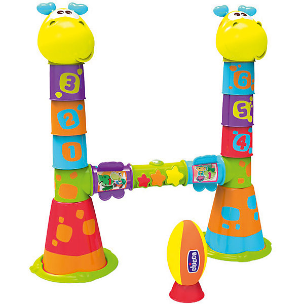 Игровой центр Регби Fit&Fun, Chicco Игровой центр Регби Fit&Fun, ChiccoРазвивающие центры<br>Игровой центр Регби Fit&Fun, Chicco (Чикко).<br><br>Характеристики:<br><br>• Размеры, мм: 565x161x385<br>• Питание: 3 AA.<br>• Количество батареек: 3.<br>• Вес в упаковке, г: 2450.<br>• Цвет: разноцветный.<br><br>Отличная игрушка для активного и динамичного времяпровождения! 3 режима игры: - построй башню! - пройди полосу препятствий: тренируйся, чтобы стать чемпионом! - играй в регби! Вы можете провести настоящие соревнования по регби! Детки бегают, тренируются, а главное, учатся работать в команде. Когда они забивают голы, активируются световые и звуковые эффекты. Табло, расположенное на перекладине, поможет вести счет и быть честными судьями. Встречайтесь чаще с друзьями и их малышами, болейте за свои любимые команды! <br><br>Игровой центр Регби Fit&Fun, Chicco (Чикко), можно купить в нашем интернет – магазине.<br><br>Ширина мм: 560<br>Глубина мм: 175<br>Высота мм: 380<br>Вес г: 2440<br>Возраст от месяцев: 18<br>Возраст до месяцев: 60<br>Пол: Унисекс<br>Возраст: Детский<br>SKU: 5105199