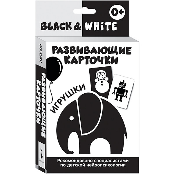 Развивающие карточки Black & White. Игрушки Развивающие карточки Black & White. ИгрушкиРазвивающие карточки<br>Характеристики товара:<br><br>- цвет: черно-белый;<br>- материал: бумага;<br>- количество карточек: 16;<br>- формат: 20,0 x 11,2 см;<br>- возраст: 0+;<br>- обложка: картонная коробка.<br><br>Развивающие карточки – отличный вариант для раннего обучения ребенка и дальнейшей его подготовке школе. Набор тренирует зрительную память и восприятие. Комплект содержит 16 карточек с контрастными изображениями из картона. В наборе есть инструкция для родителей, разработанная специализированными нейропсихологами. Все материалы, использованные при производстве издания, соответствуют всем стандартам качества и безопасности. <br><br>Издание Развивающие карточки Black & White. Игрушки от компании Росмэн можно приобрести в нашем интернет-магазине.<br><br>Ширина мм: 200<br>Глубина мм: 112<br>Высота мм: 20<br>Вес г: 220<br>Возраст от месяцев: 0<br>Возраст до месяцев: 36<br>Пол: Унисекс<br>Возраст: Детский<br>SKU: 5109864