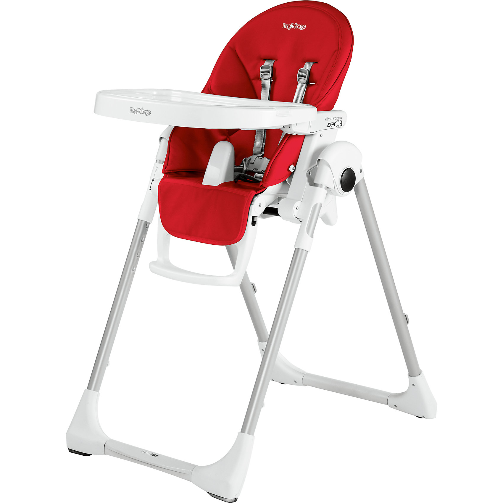 Стульчик для кормления Prima Pappa Zero-3 Fragola, Peg Perego, красный Стульчик для кормления Prima Pappa Zero-3 Fragola, Peg Perego, красныйСтульчики для кормления<br>Стульчик для кормления Prima Pappa Zero-3 Fragola, Peg Perego, красный.<br><br>Очень легкий многофункциональный стульчик, растет вместе с Вашим малышом от 0 до 3-х лет. С рождения можно использовать как удобную расслабляющую колыбельку, а начиная с 6 месяцев как высокий стульчик для кормления и игр. Когда Ваш малыш подрастет, можно использовать стульчик без столика, для того чтобы ребенок мог сидеть за столом вместе с взрослыми. Сидение у стульчика достаточно широкое и глубокое. Безопасность малыша обеспечивается наличием 5-точечных ремней с центральным замком. Между ножек крохи в стульчике для кормления Prima Pappa Zero 3 Пег-Перего имеется специальный пластиковый разделитель, предотвращающий свободное выскальзывание ребенка. Спинка может регулироваться в 5 положениях. Высота кресла имеет 7 позиций. Регулируемая по высоте подножка - 3 положения. Столик в этом стульчике съемный: для удобства его можно прикрепить к задним ножкам. Сверху столика устанавливается поднос, который при необходимости можно помыть в посудомоечной машине. Сиденье стула легко моется, маме нужно будет просто протереть его влажной салфеткой и на нем не останется никаких следов обеда. Предусмотрены удобные кнопки раскрытия-складывания стульчика. Супер компактный и устойчивый стульчик в сложенном виде не будет занимать много места, он стоит без опоры.<br><br>Дополнительная информация:<br><br>- Цвет: красный<br>- Покрытие: ПВХ<br>- Размер в сложенном виде: 76 х 30 х 95,5 см.<br>- Размер в разложенном виде: 76 х 55 х 105 см.<br>- Вес: 7,6 кг.<br><br>Стульчик для кормления Prima Pappa Zero-3 Fragola, Peg Perego, красный можно купить в нашем интернет-магазине.<br><br>Ширина мм: 935<br>Глубина мм: 300<br>Высота мм: 565<br>Вес г: 10100<br>Возраст от месяцев: 0<br>Возраст до месяцев: 36<br>Пол: Унисекс<br>Возраст: Детский<br>SKU: 5111810