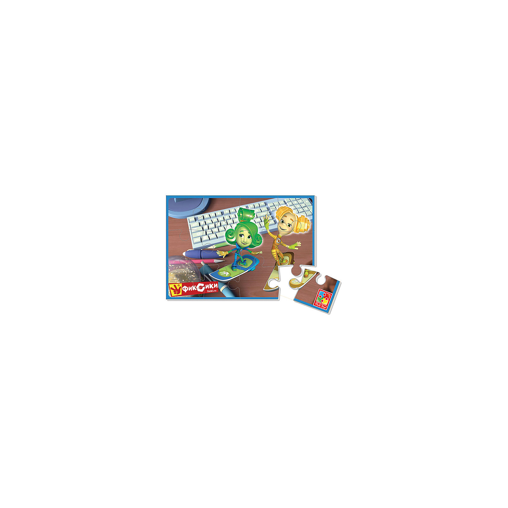 Vladi Toys Мягкие пазлы А5 Фиксики, Vladi Toys пазлы origami пазлы 4 в 1 фиксики 12550