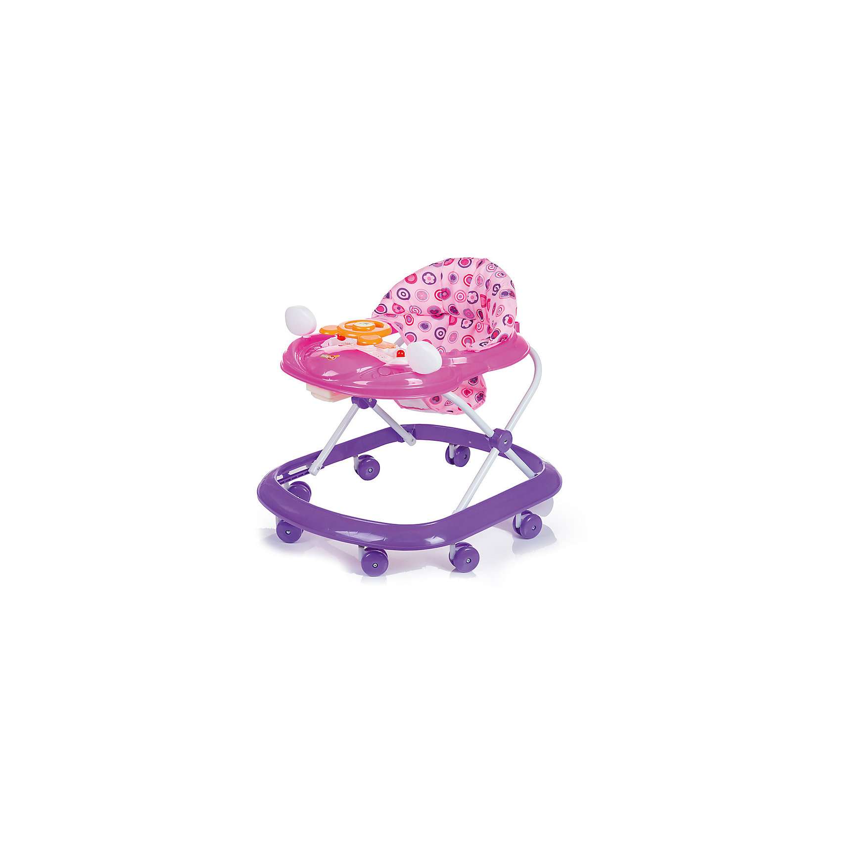 Ходунки FIRST-STEP, Babyhit, сиреневый Ходунки FIRST-STEP, Babyhit, сиреневыйНовинка 2016 года!<br><br>Ходунки Babyhit First Step<br>Для детей от 7 до 18 месяцев<br>Регулировка по высоте<br>Игровая панель с звуковыми и световыми эффектами<br>Восемь сдвоенных колес<br><br>Ширина мм: 615<br>Глубина мм: 525<br>Высота мм: 435<br>Вес г: 2400<br>Возраст от месяцев: 9<br>Возраст до месяцев: 18<br>Пол: Унисекс<br>Возраст: Детский<br>SKU: 5139272