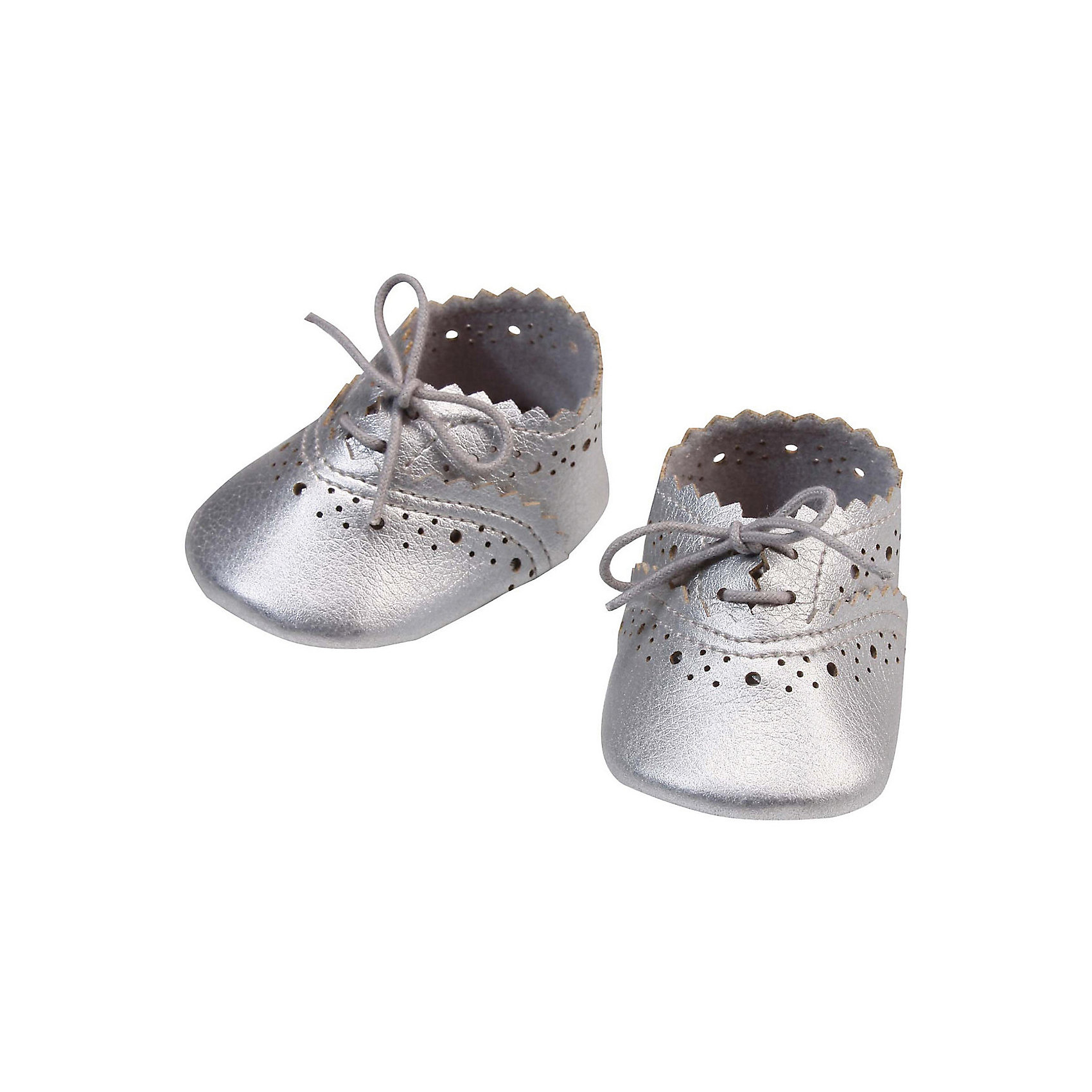 Zapf Creation Ботиночки, серебряные, Baby Annabell