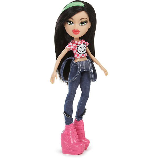 Кукла делюкс Джейд, Диджей, Bratz Кукла делюкс Джейд, Диджей, BratzКуклы<br>Характеристики товара:<br><br>- цвет: разноцветный;<br>- материал: пластик;<br>- подвижные части тела;<br>- комплектация: кукла, аксессуары;<br>- размер упаковки: 15х6х30 см.<br>- размер куклы: 27 см.<br><br>Эти симпатичные куклы диджеи-Bratz от известного бренда не оставят девочку равнодушной! Какая девочка сможет отказаться поиграть с куклами, которым можно менять образ благодаря набору аксессуаров?! В комплект входит одежда и аксессуары для куклы-диджея. Игрушка очень качественно выполнена, поэтому она станет замечательным подарком ребенку. <br>Продается набор в красивой удобной упаковке. Изделие произведено из высококачественного материала, безопасного для детей.<br><br>Куклу делюкс Джейд, Диджей, от бренда Bratz можно купить в нашем интернет-магазине.<br><br>Ширина мм: 160<br>Глубина мм: 310<br>Высота мм: 70<br>Вес г: 4000<br>Возраст от месяцев: 72<br>Возраст до месяцев: 2147483647<br>Пол: Женский<br>Возраст: Детский<br>SKU: 5141877