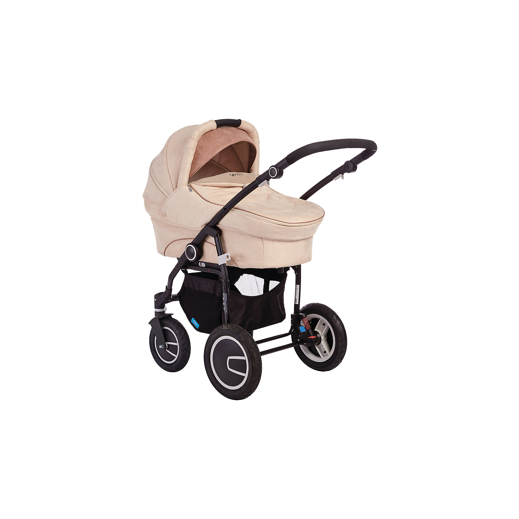 Коляска 2 в 1 Geoby C3011 Lux (RJPH), молочный/коричневый Коляска 2 в 1 Geoby C3011 Lux (RJPH), молочный/коричневыйКоляски 2 в 1<br>Коляска универсальная Geoby C3011 – объединила в себе интересный дизайн, превосходную проходимость, отличное качество, удобство и простоту в эксплуатации. Первое, на что обращаешь внимание при знакомстве с этой коляской - необычные колеса. Они стильные, с ноткой спортивного дизайна. Передние колеса – поворотные, обеспечивают высокую маневренность и легкость в управлении. Люлька коляски Geoby C3011 очень большая и легкая, может устанавливаться в любом направлении движения. Она настолько просторная, что в ней комфортно поместится даже крупный малыш, закутанный в теплое одеяло. Люлька просто снимается и устанавливается на раму одной рукой и имеет ручку для переноски. Прогулочный блок коляски также может устанавливаться в любом направлении движения. Для удобства малыша можно выбрать одно из 3-х положений наклона спинки (сидя, полулежа, лежа), а с помощью регулируемой подножки можно увеличить спальное место. <br>Коляска очень компактна в сложенном виде (легко помещается в багажнике машины, не занимает много места на балконе или в коридоре). <br>Характеристика:<br><br>Алюминиевая рама<br>Передние поворотные колеса с фиксаторами<br>Амортизационная подвеска<br>Ручка регулируется по высоте<br>Установка короба и прогулочного блока в любом направлении движения<br>3 положения наклона спинки<br>Быстросъемные пневмоколеса<br>Съемный ограничительный поручень<br>Система ремней безопасности<br>Ручка для переноски короба<br>Багажная корзина<br>Компактное складывание.<br>В комплекте: полог, матрасик, дождевик, москитная сетка, насос, сумка.<br><br>Ширина коляски: 58 см.<br><br>Диаметр колес:<br><br>передние - 25 см<br>задние - 30 см.<br>Вес коляски с прогулочным блоком: 14 кг.<br><br>Вес коляски с коробом: 14 кг.<br><br>Ширина мм: 530<br>Глубина мм: 480<br>Высота мм: 935<br>Вес г: 25800<br>Возраст от месяцев: 0<br>Возраст до месяцев: 36<br>Пол: Унисекс<br>Возраст: Детский<br>SKU: 5142377