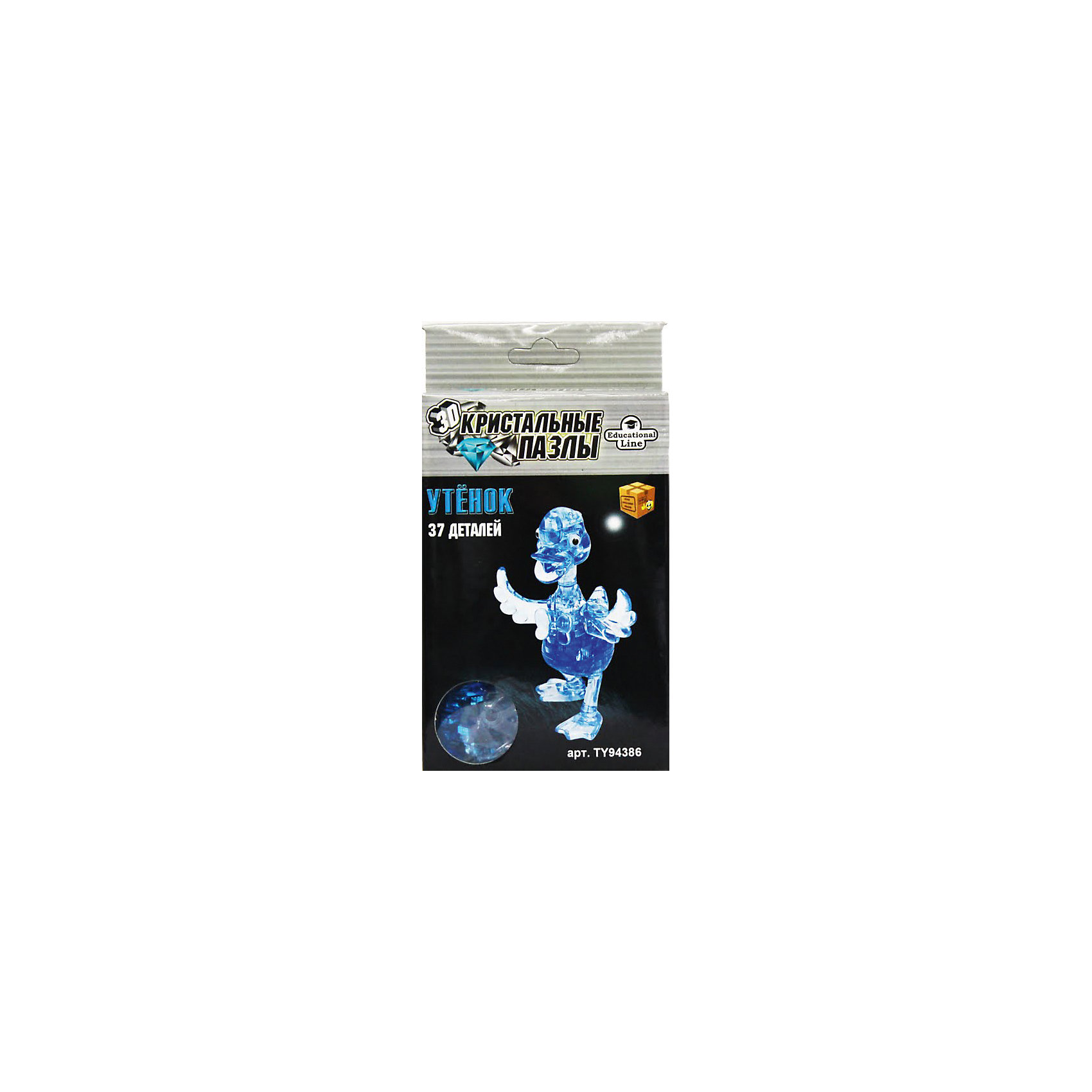 Пазл Утенок L New, 3D Crystal Puzzle Пазл Утенок L New, 3D Crystal Puzzle3D пазлы<br>Характеристики товара:<br><br>- цвет: полупрозрачный;<br>- материал: пластик;<br>- деталей: 37;<br>- высокая точность подгонки элементов;<br>- размер упаковки: 14х4х18 см;<br>- упаковка: коробка.<br><br>Собирать пазлы любят и дети, и взрослые! Это занятие может не только позволять весело проводить время, но и помогать всестороннему развитию ребенка. Изделие представляет собой детали, из которых нужно собрать очень красивую объемную фигуру из полупрозрачного пластика. Все детали отлично проработаны, готовая конструкция украсит любой интерьер!<br>Собирание пазлов поможет формированию разных навыков, оно помогает развить тактильное восприятие, мелкую моторику, воображение, внимание и логику. Изделие произведено из качественных материалов, безопасных для ребенка. Набор станет отличным подарком детям!<br><br>Пазл Утенок L New, 3D от бренда Crystal Puzzle можно купить в нашем интернет-магазине.<br><br>Ширина мм: 90<br>Глубина мм: 40<br>Высота мм: 175<br>Вес г: 125<br>Возраст от месяцев: 72<br>Возраст до месяцев: 2147483647<br>Пол: Унисекс<br>Возраст: Детский<br>Количество деталей: 37<br>SKU: 5146182