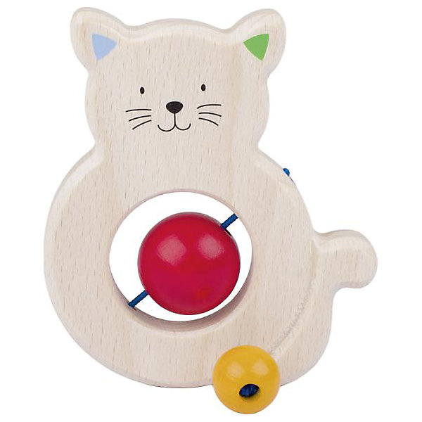 Игрушка Котик с бусинками, HEIMESS Игрушка Котик с бусинками, HEIMESSИгрушки для новорожденных<br>Характеристики товара:<br><br>- цвет: разноцветный;<br>- материал: дерево;<br>- размер упаковки: 10 x 10 x 10 см;<br>- вес: 50 г.<br><br>Детская красивая игрушка – отличный подарок для родителей и ребенка. В процессе игры с ней ребенок развивает моторику, тактильное восприятие, воображение, внимание и координацию движений. Игрушка тщательно обработана, её можно кусать - она сделана из безопасного дерева. Игрушка разработана специально для маленьких ручек ребёнка. <br>Такая игрушка позволит малышу с детства развивать цветовосприятие, также она помогает детям научиться фокусировать внимание. Изделие произведено из качественных материалов, безопасных для ребенка.<br><br>Игрушку Котик с бусинками от бренда HEIMESS можно купить в нашем интернет-магазине.<br><br>Ширина мм: 100<br>Глубина мм: 100<br>Высота мм: 100<br>Вес г: 50<br>Возраст от месяцев: 3<br>Возраст до месяцев: 24<br>Пол: Унисекс<br>Возраст: Детский<br>SKU: 5155297