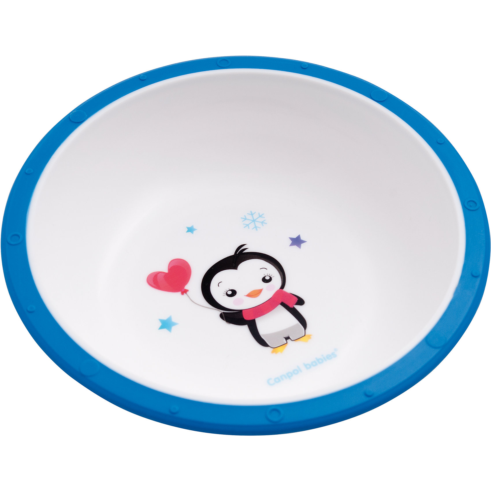 Миска пластиковая Little cow, 4+ , Canpol Babies, синий Миска пластиковая Little cow, 4+ , Canpol Babies, синийПосуда для малышей<br>Миска пластиковая Little cow, 4+ , Canpol Babies (Канпол Беби), синий пингвиненок.<br><br>Характеристики:<br><br>• антискользящее дно<br>• приятный дизайн<br>• материал: пластик<br>• объем: 270 мл<br>• размер: 16х16х5,5 см<br><br>Пластиковая миска Little cow отлично подойдет для малышей, которые учатся есть самостоятельно. Миска имеет антискользящее дно, которое будет препятствовать опрокидыванию посуды во время еды. Она изготовлена из прочного пластика. Устойчивый рисунок поможет малышу всё скушать, чтобы поскорее увидеть забавного пингвиненка!<br><br>Миску пластиковую Little cow, 4+ , Canpol Babies (Канпол Беби), синий пингвиненок можно купить в нашем интернет-магазине.<br><br>Ширина мм: 160<br>Глубина мм: 55<br>Высота мм: 160<br>Вес г: 730<br>Возраст от месяцев: 4<br>Возраст до месяцев: 36<br>Пол: Мужской<br>Возраст: Детский<br>SKU: 5156683