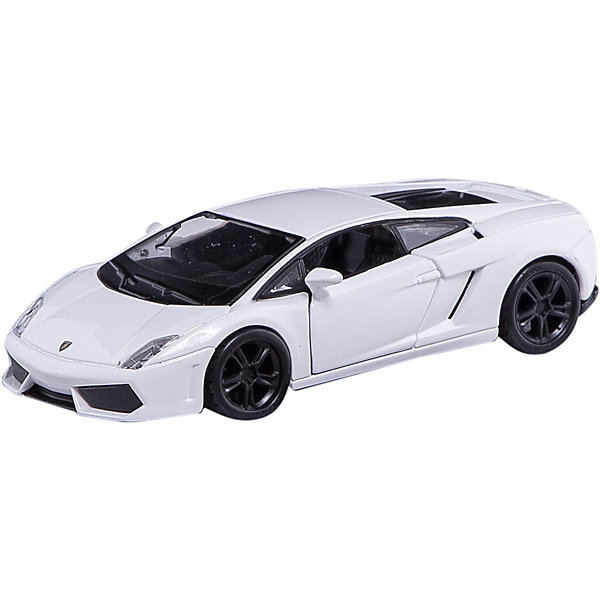 Машина Lamborghini Gallardo, 1:32, белая, Bburago Машина Lamborghini Gallardo, 1:32, белая, BburagoМашинки<br>Характеристики товара:<br><br>- цвет: белый;<br>- материал: пластик, металл;<br>- габариты упаковки: 27х23х9 см;<br>- масштаб: 1:32;<br>- открывается багажник и двери, вперед и вверх.<br><br>Спортивные машинки – безусловные фавориты среди детских игрушек для мальчиков.Такая машинка марки Lamborghini Gallardo – желанный подарок для всех ребят. Она очень похожа на настоящую машину и прекрасно детализирована! Материалы, использованные при создании изготовлении изделия, полностью безопасны и отвечают всем международным требованиям по качеству детских товаров.<br><br>Игрушку Машина Lamborghini Gallardo, 1:32, белая от бренда Bburago можно купить в нашем интернет-магазине.<br><br>Ширина мм: 270<br>Глубина мм: 230<br>Высота мм: 90<br>Вес г: 245<br>Возраст от месяцев: 36<br>Возраст до месяцев: 2147483647<br>Пол: Мужской<br>Возраст: Детский<br>SKU: 5156835