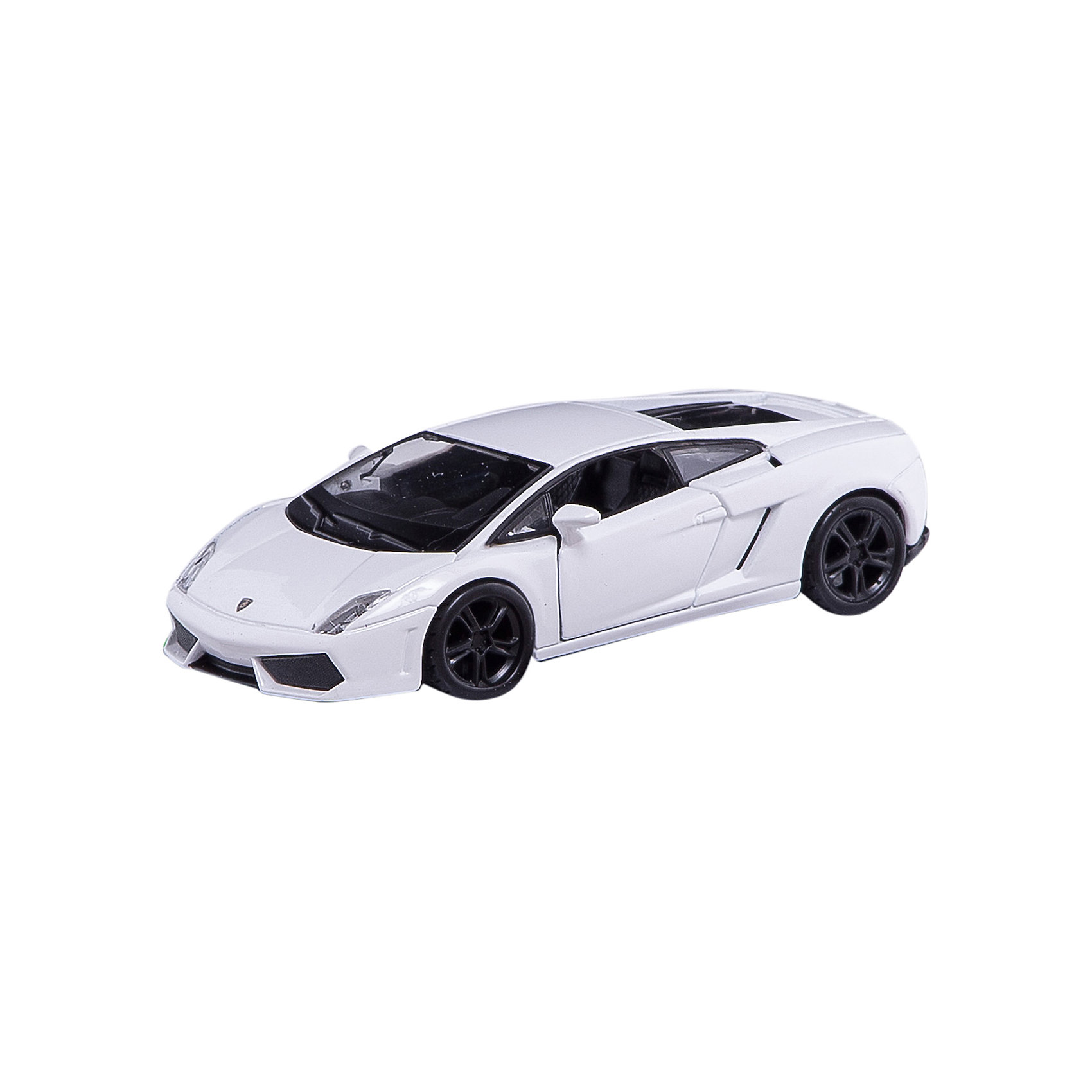 Машина Lamborghini Gallardo, 1:32, белая, Bburago Машина Lamborghini Gallardo, 1:32, белая, BburagoМашинки<br>Характеристики товара:<br><br>- цвет: белый;<br>- материал: пластик, металл;<br>- габариты упаковки: 27х23х9 см;<br>- масштаб: 1:32;<br>- открывается багажник и двери, вперед и вверх.<br><br>Спортивные машинки – безусловные фавориты среди детских игрушек для мальчиков.Такая машинка марки Lamborghini Gallardo – желанный подарок для всех ребят. Она очень похожа на настоящую машину и прекрасно детализирована! Материалы, использованные при создании изготовлении изделия, полностью безопасны и отвечают всем международным требованиям по качеству детских товаров.<br><br>Игрушку Машина Lamborghini Gallardo, 1:32, белая от бренда Bburago можно купить в нашем интернет-магазине.<br><br>Ширина мм: 270<br>Глубина мм: 230<br>Высота мм: 90<br>Вес г: 245<br>Возраст от месяцев: 36<br>Возраст до месяцев: 2147483647<br>Пол: Мужской<br>Возраст: Детский<br>SKU: 5156835