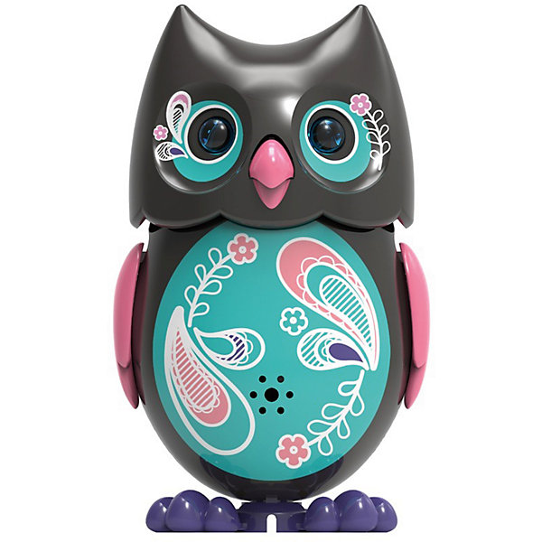 Поющая сова с кольцом, черная, DigiBirds Поющая сова с кольцом, черная, DigiBirdsИнтерактивные животные<br>Характеристики товара:<br><br>- цвет: черный;<br>- материал: пластик, металл;<br>- батарейки: 3xAG13/LR44, в комплекте;<br>- размер упаковки: 16x10x7 см;<br>- умеет петь, танцевать, есть световые эффекты.<br><br>Такая игрушка в виде совы поможет ребенку весело проводить время - она умеет петь, танцевать, есть световые эффекты. Это выглядит очень забавно! Игрушка реагирует на звук от специального свистка, который входит в комплект, или на дуновение. Также можно приобрести другие игрушки из этой серии - тогда они будут петь хором!<br>Сова способна помогать всестороннему развитию ребенка: развивать тактильное восприятие, мелкую моторику, воображение, внимание и логику. Изделие произведено из качественных материалов, безопасных для ребенка. Набор станет отличным подарком детям!<br><br>Игрушку Поющая сова с кольцом, черная от бренда DigiBirds можно купить в нашем интернет-магазине.<br><br>Ширина мм: 64<br>Глубина мм: 152<br>Высота мм: 102<br>Вес г: 91<br>Возраст от месяцев: 36<br>Возраст до месяцев: 2147483647<br>Пол: Унисекс<br>Возраст: Детский<br>SKU: 5156839