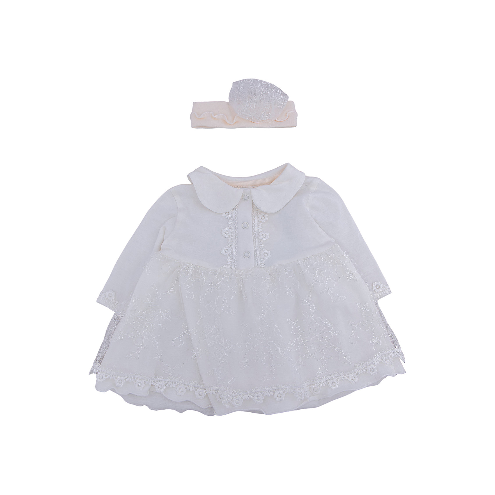Комплект на выписку для девочки Soni Kids Комплект на выписку для девочки Soni KidsКомплекты<br>Характеристики товара:<br><br>• цвет: белый<br>• материал: 100% хлопок<br>• декорирован кружевом<br>• комплектация: платье, повязка<br>• застежки: кнопки<br>• мягкие швы<br>• страна бренда: РФ<br>• страна изготовитель: РФ<br><br>К одежде для малышей предъявляются особые требования: она должна быть тщательно проработана, удобна и безопасна. Продукция известного российского бренда Soni Kids всегда учитывает эти особенности при разработке моделей детской одежды, поэтому её товары так популярны среди российских потребителей.<br>Этот комплект на выписку сшит из натурального хлопка, который не вызывает аллергии и позволяет коже малышей дышать. Застежки и швы тщательно обработаны, что обеспечивает ребенку необходимый комфорт. Модель сшита из качественных и проверенных материалов, которые безопасны для детей.<br><br>Комплект на выписку для девочки от бренда Soni Kids (Сони кидс) можно купить в нашем интернет-магазине.<br><br>Ширина мм: 157<br>Глубина мм: 13<br>Высота мм: 119<br>Вес г: 200<br>Цвет: бежевый<br>Возраст от месяцев: 3<br>Возраст до месяцев: 6<br>Пол: Женский<br>Возраст: Детский<br>Размер: 68,62,74<br>SKU: 5162701